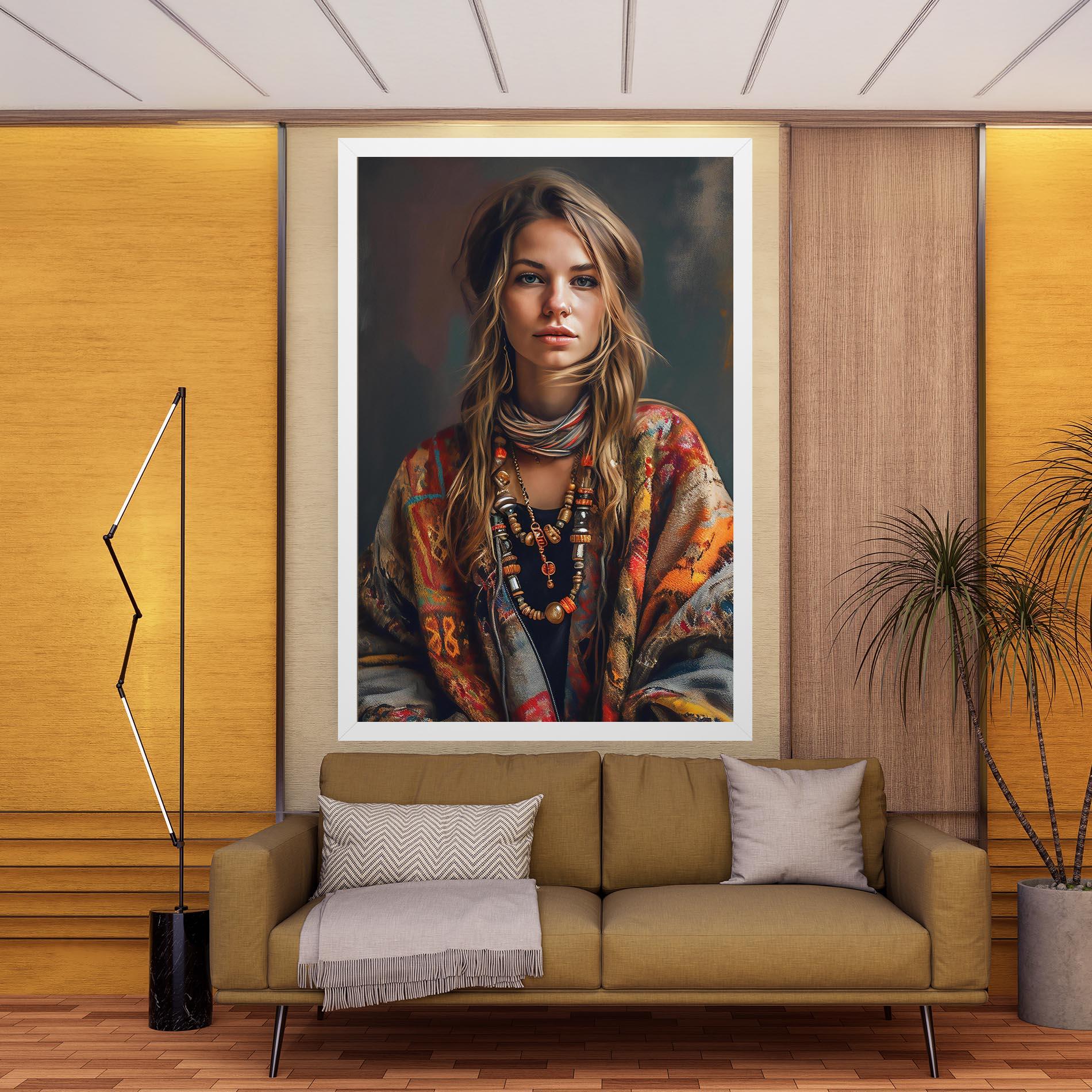 Vászonkép Woolen Sweater mockup 9