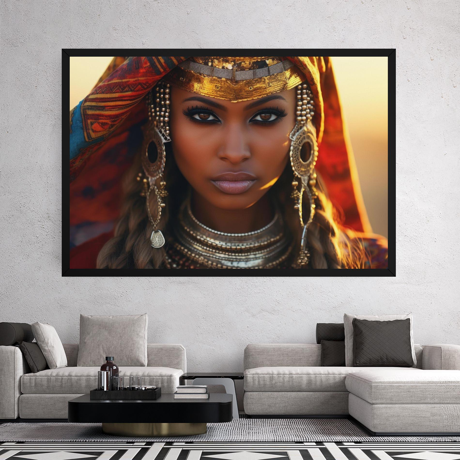 Vászonkép Unique Smokey Eyes mockup 2