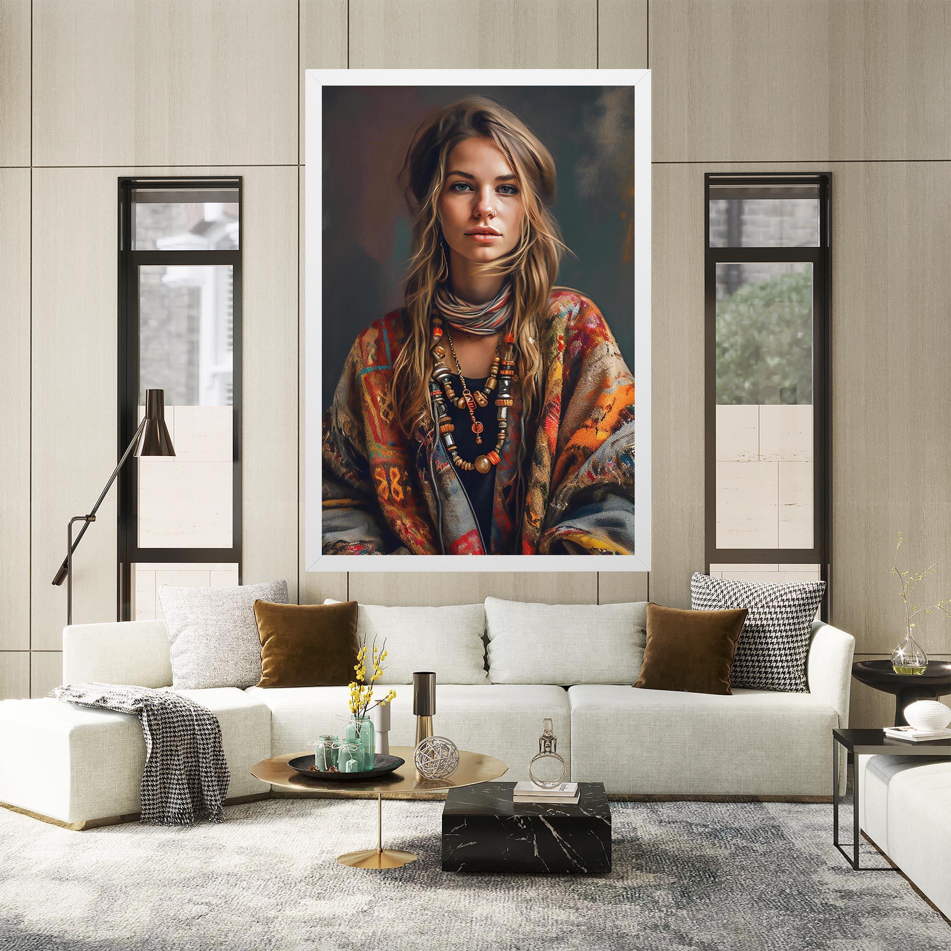 Vászonkép Woolen Sweater mockup 2