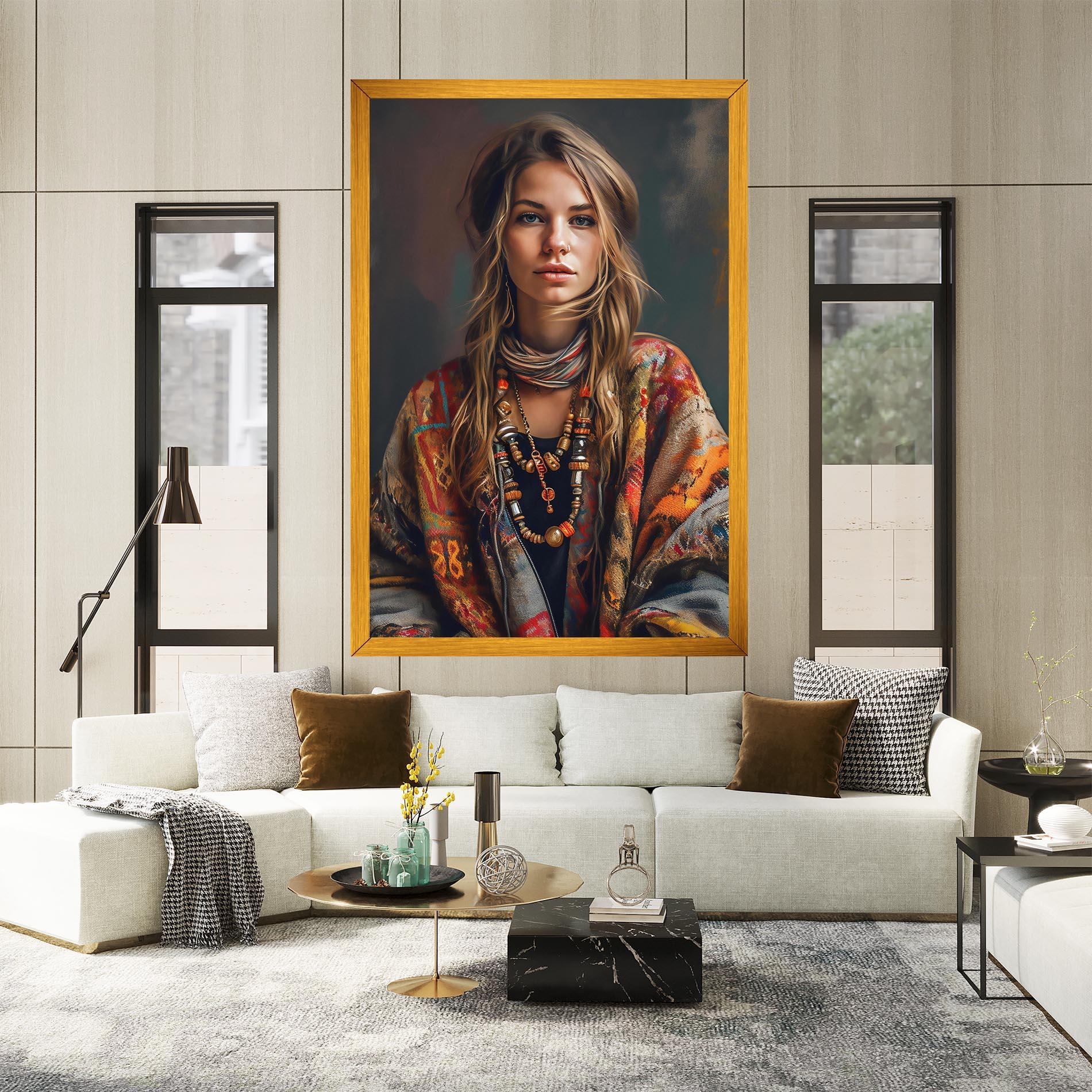 Vászonkép Woolen Sweater mockup 2