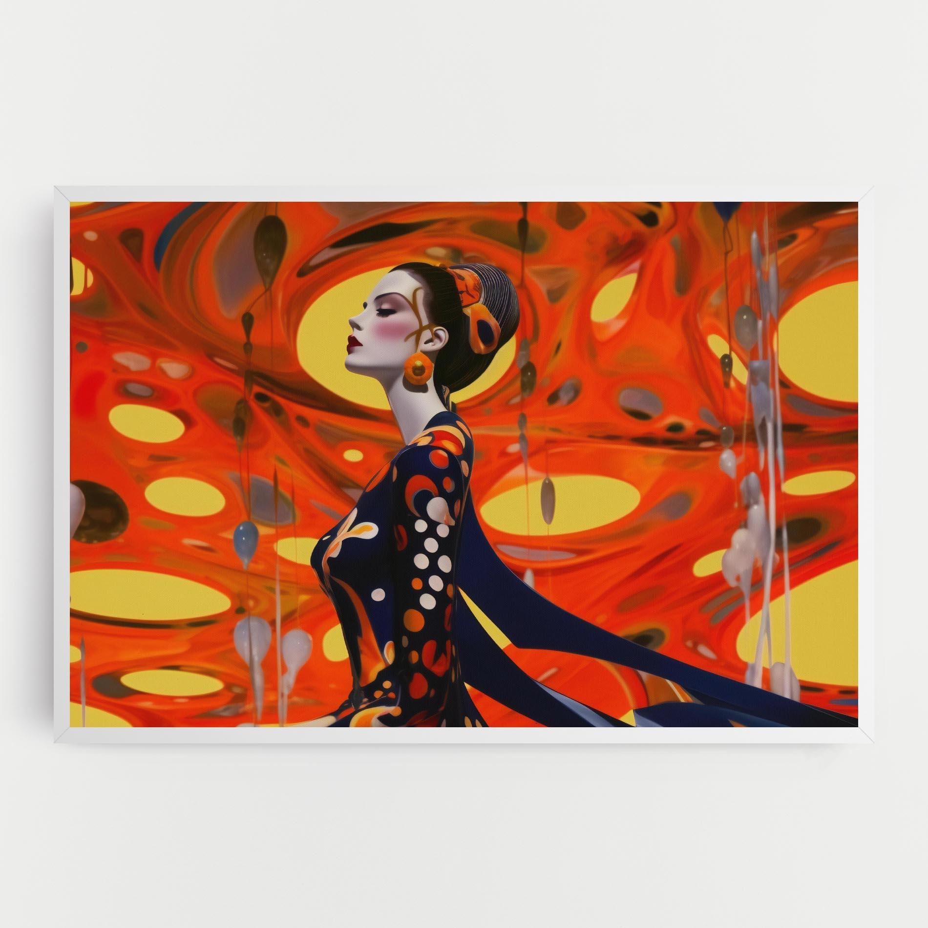 Vászonkép Big Orange Accesories mockup 0