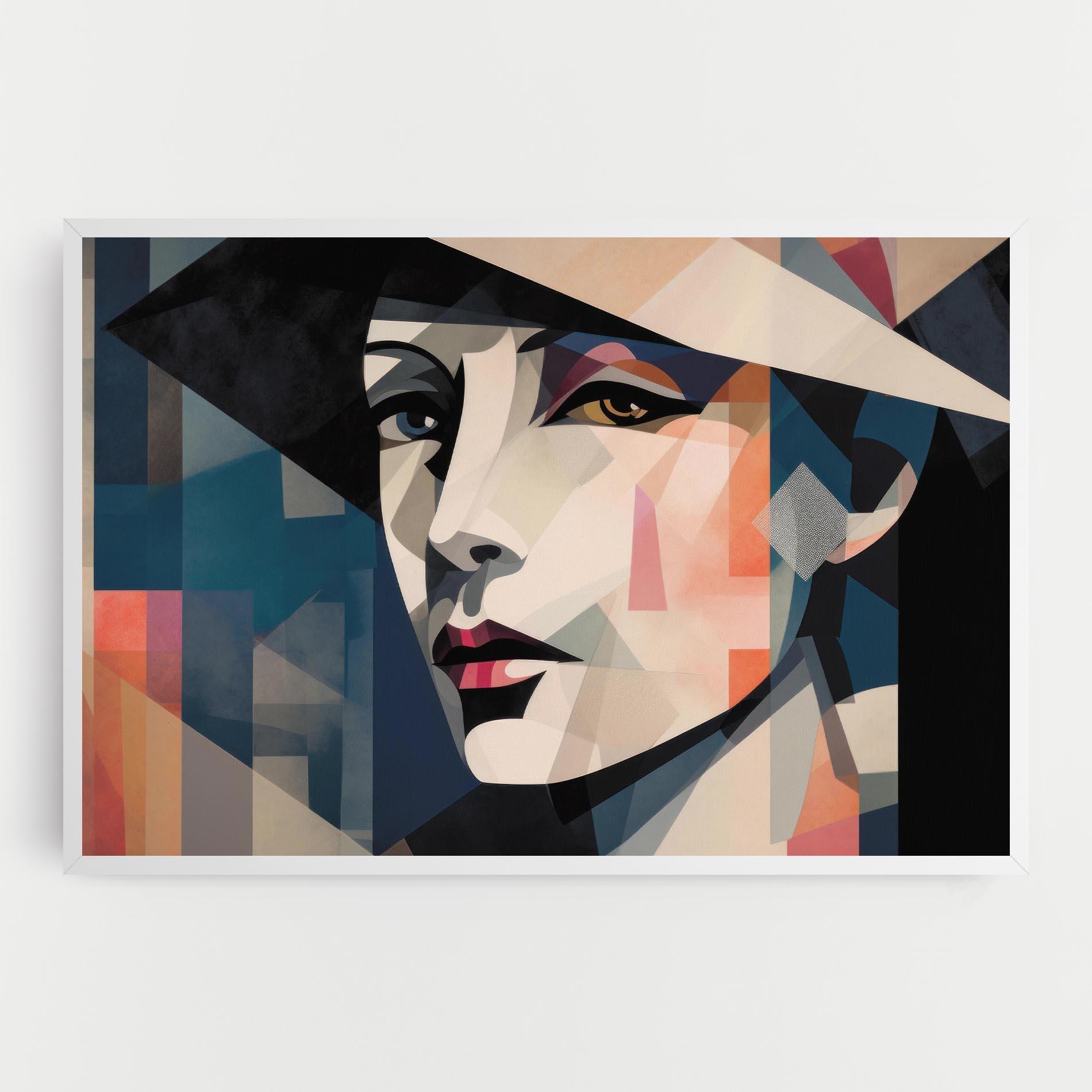 Vászonkép Chicago Portrait mockup 0