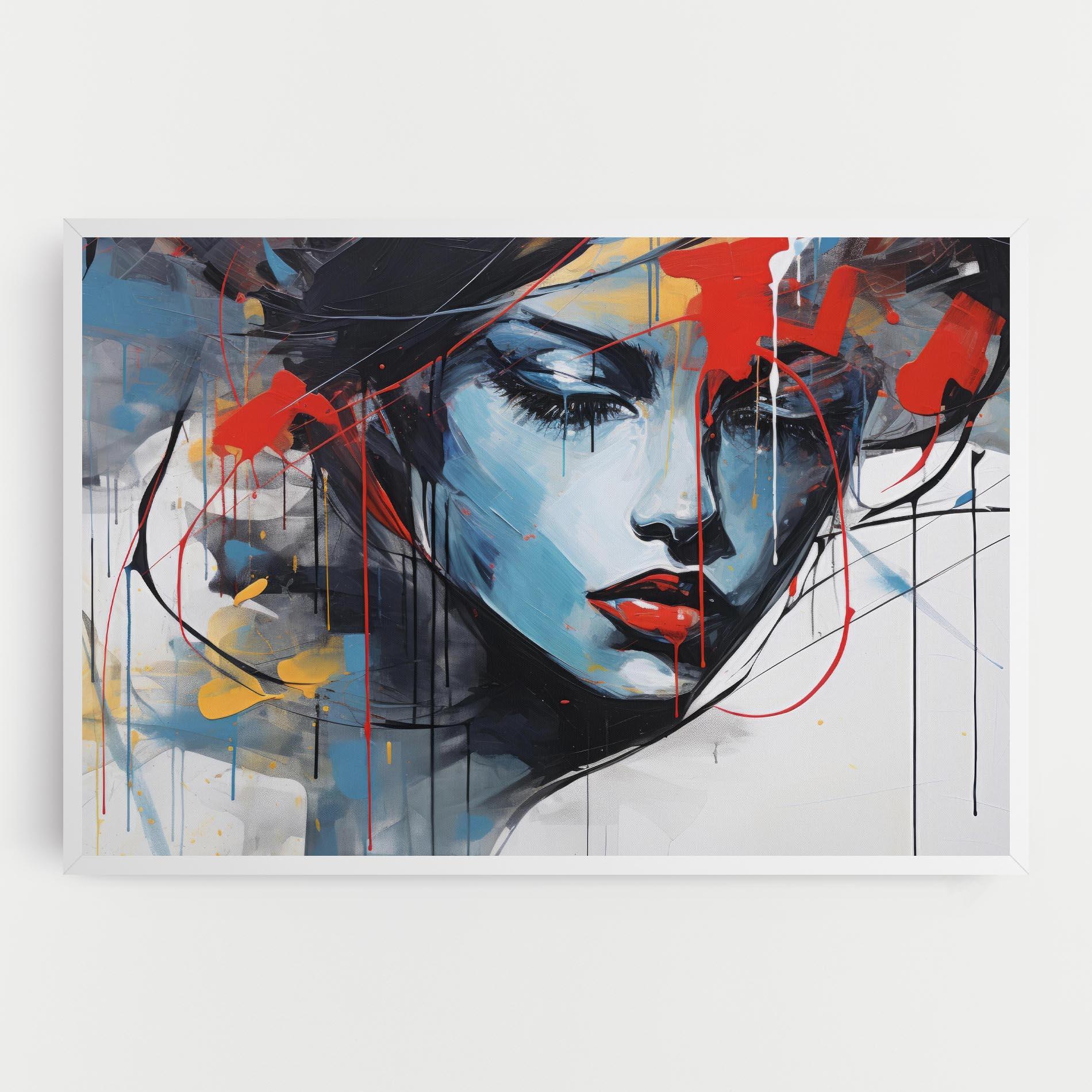 Vászonkép Edgy Woman mockup 0