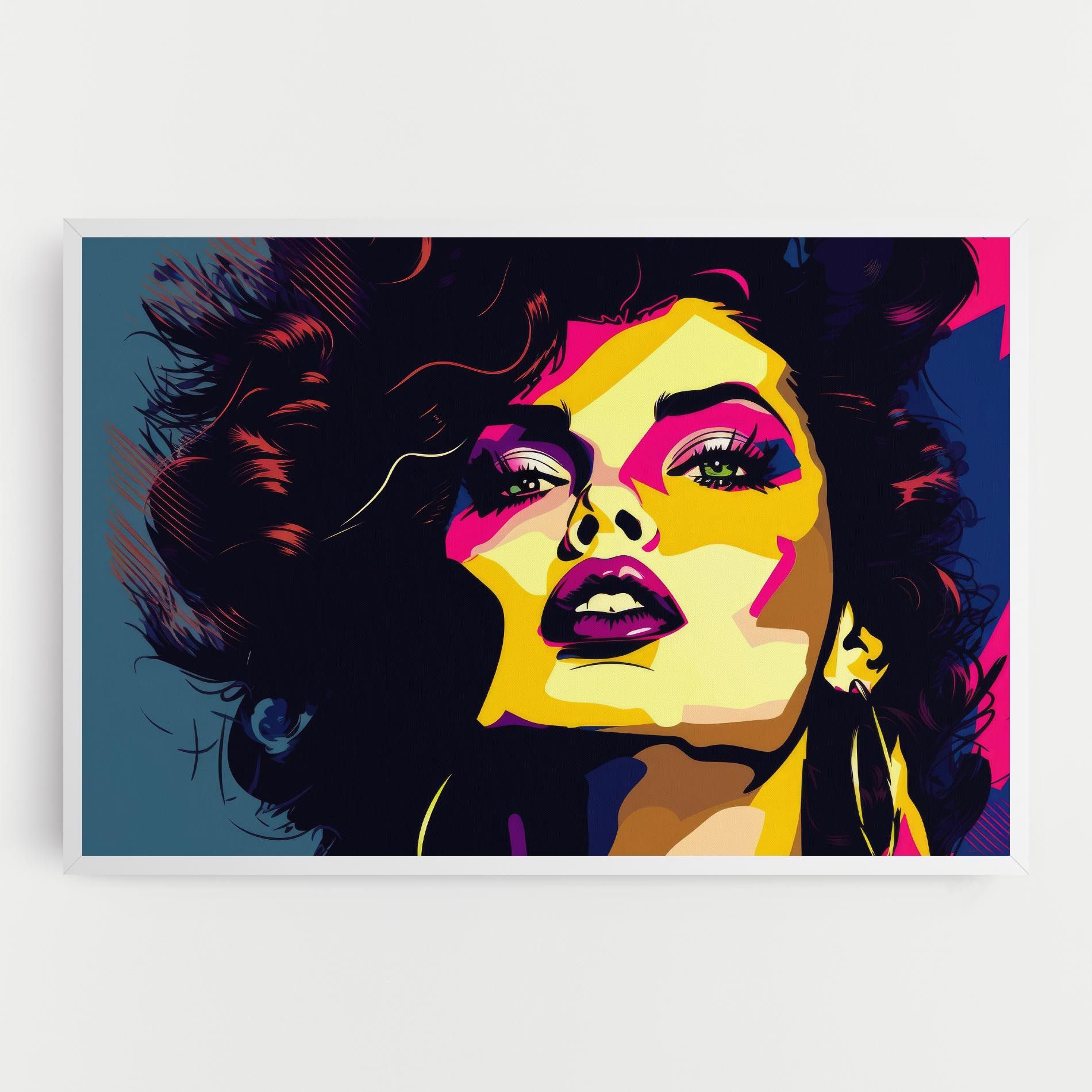 Pop Art Portrait Woman mockup 0