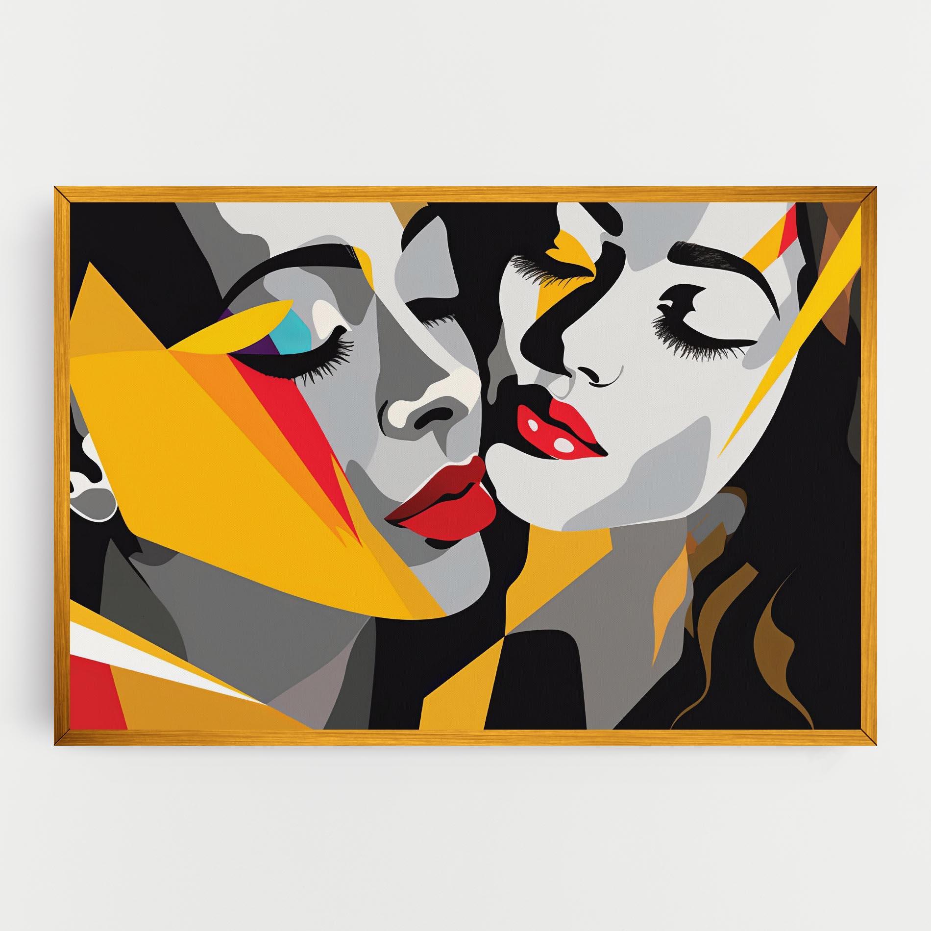 Vászonkép Dreamy Modern Female mockup 0