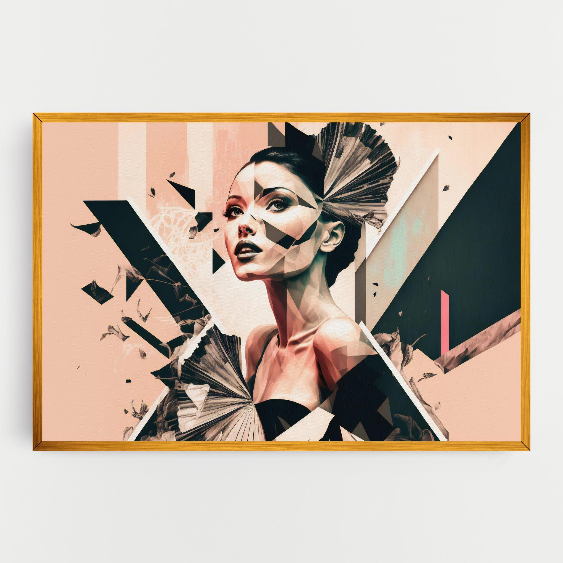 Vászonkép Fashionista Design mockup 0