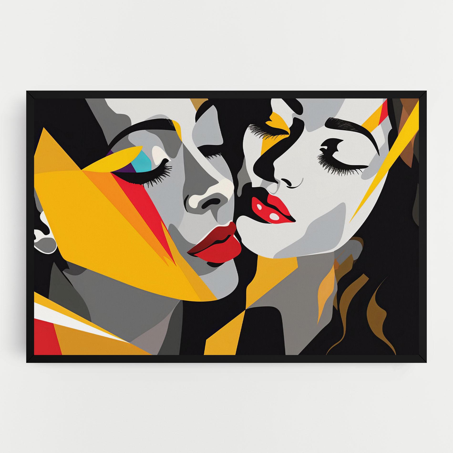 Vászonkép Dreamy Modern Female mockup 0