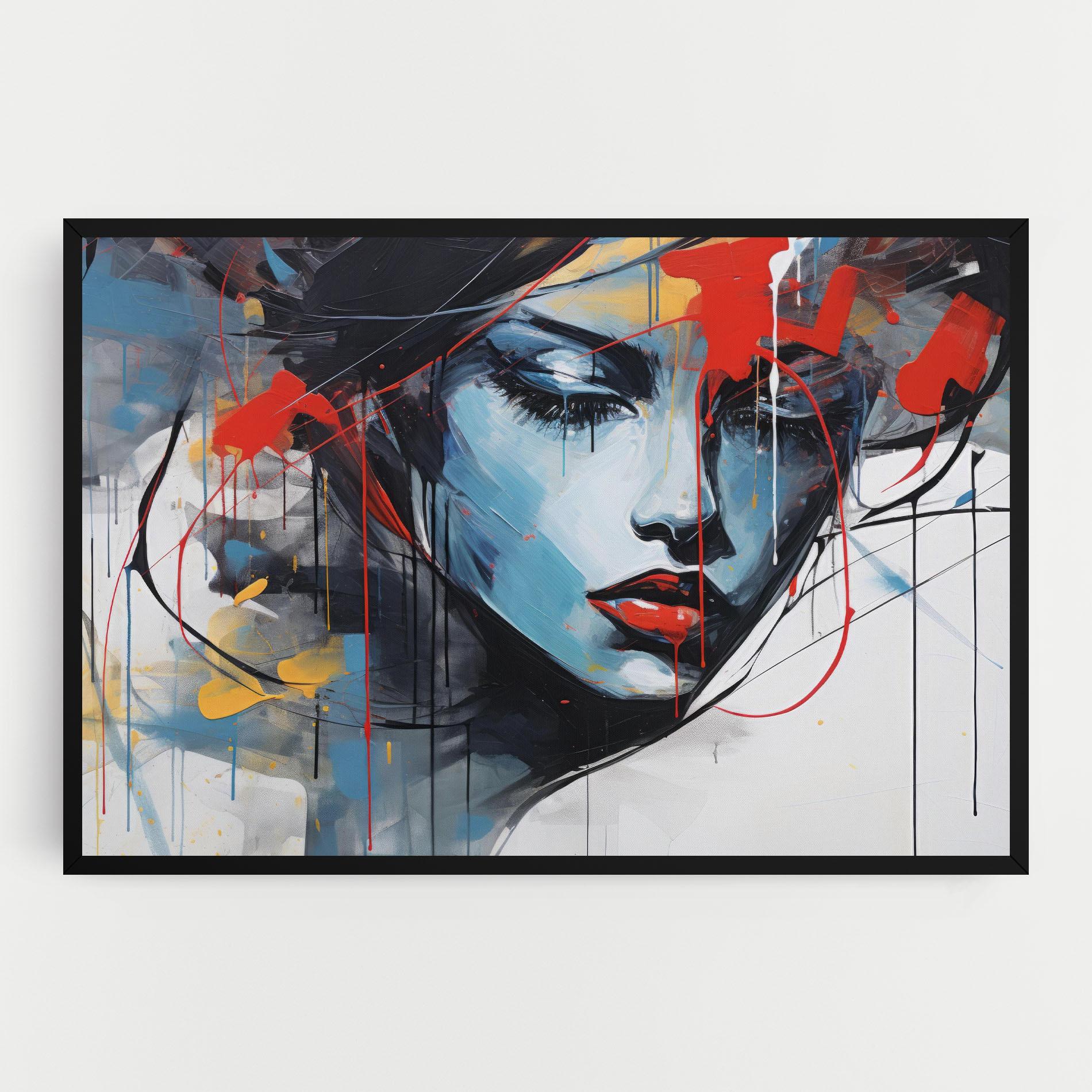 Vászonkép Edgy Woman mockup 0