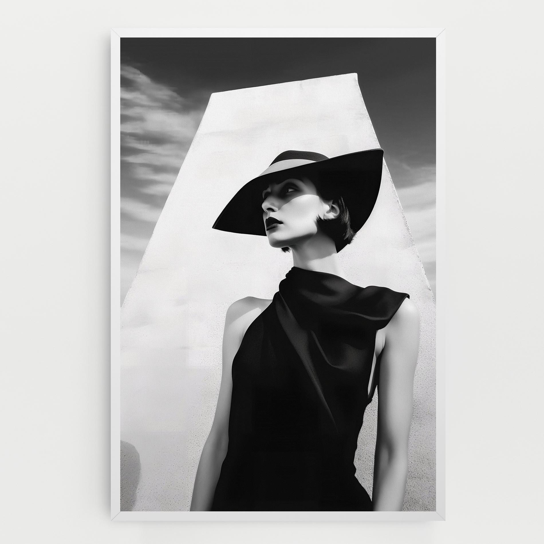 Vászonkép Modern Fashion Portrait mockup 0