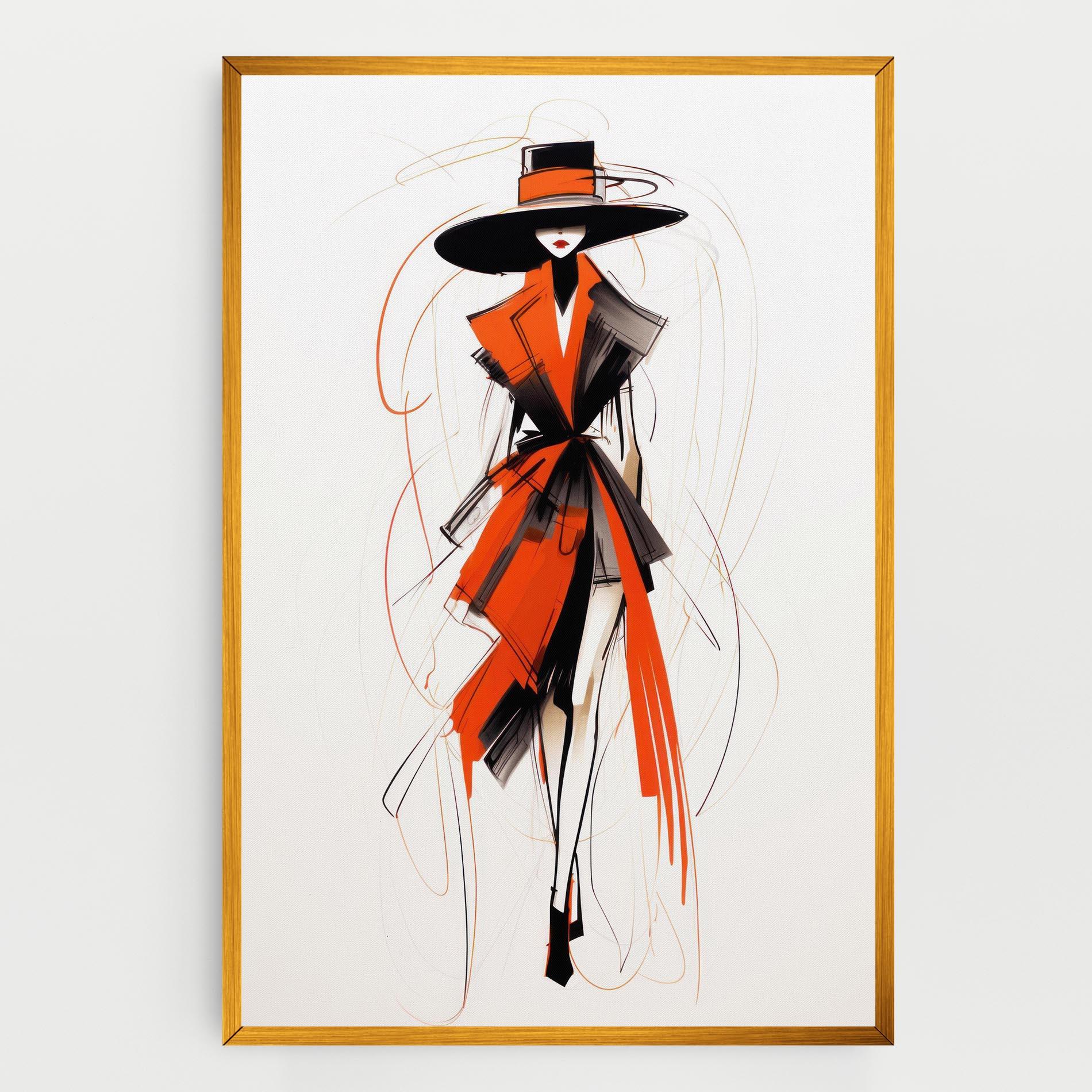 Vászonkép Handdrawn Doodle mockup 0