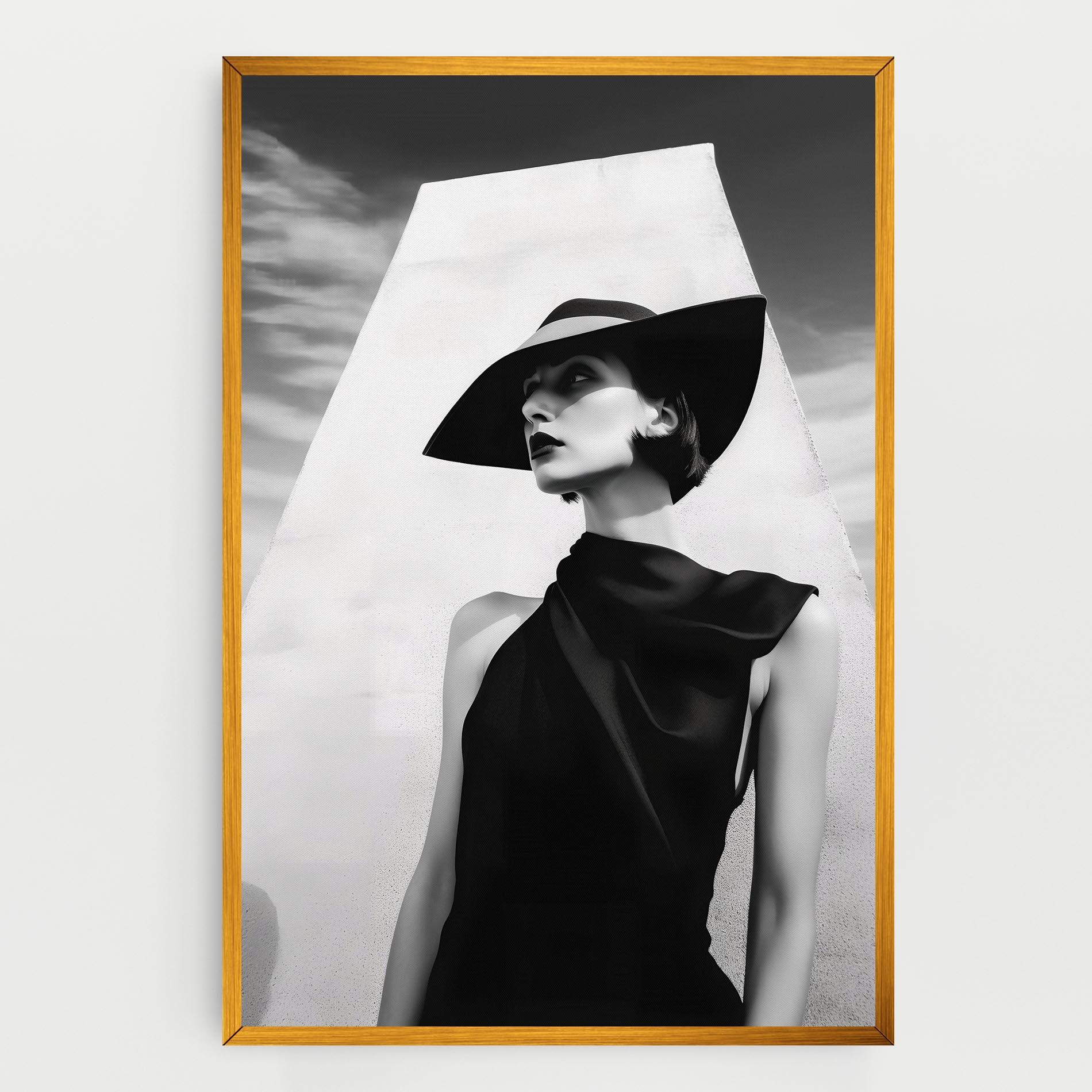 Vászonkép Modern Fashion Portrait mockup 0