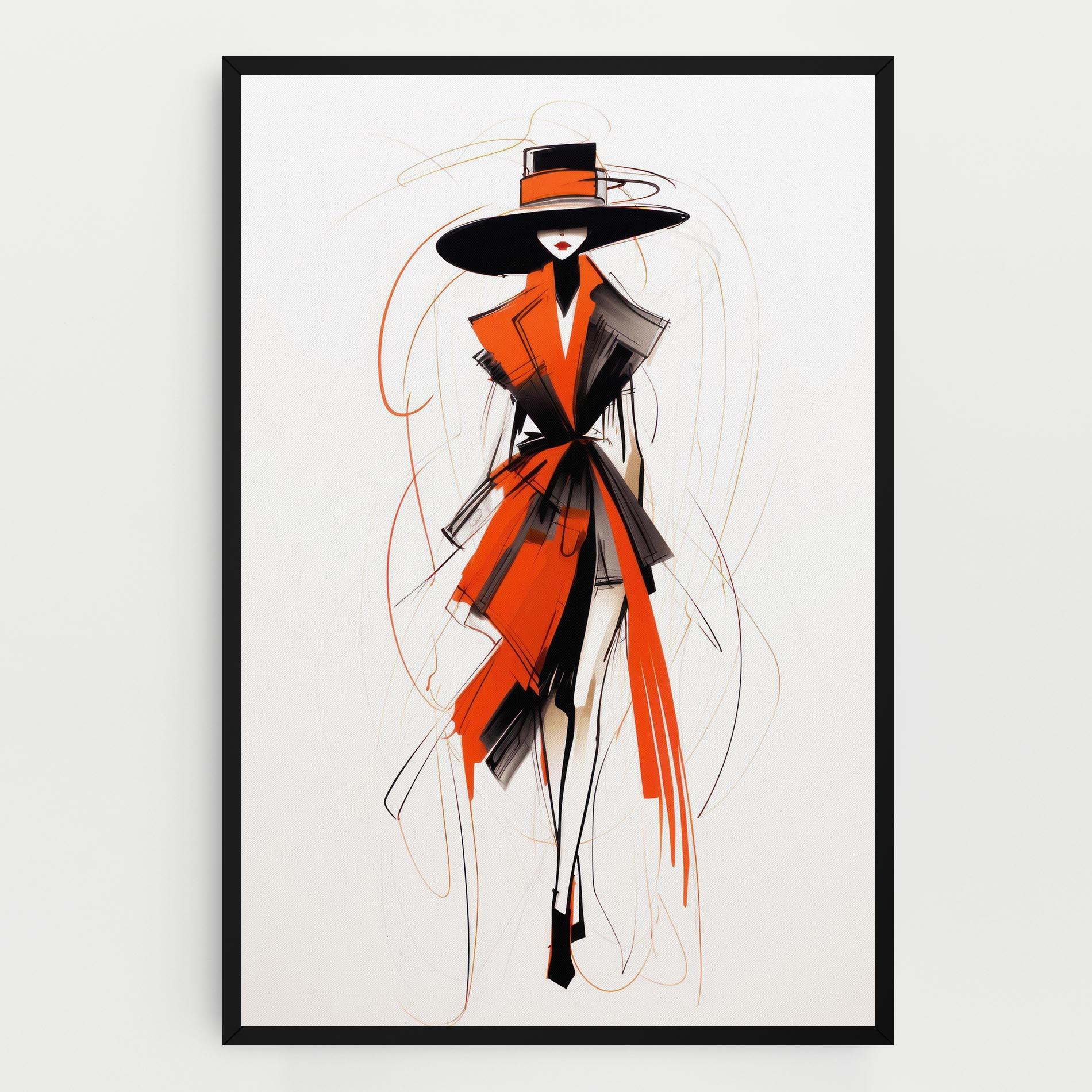 Vászonkép Handdrawn Doodle mockup 0