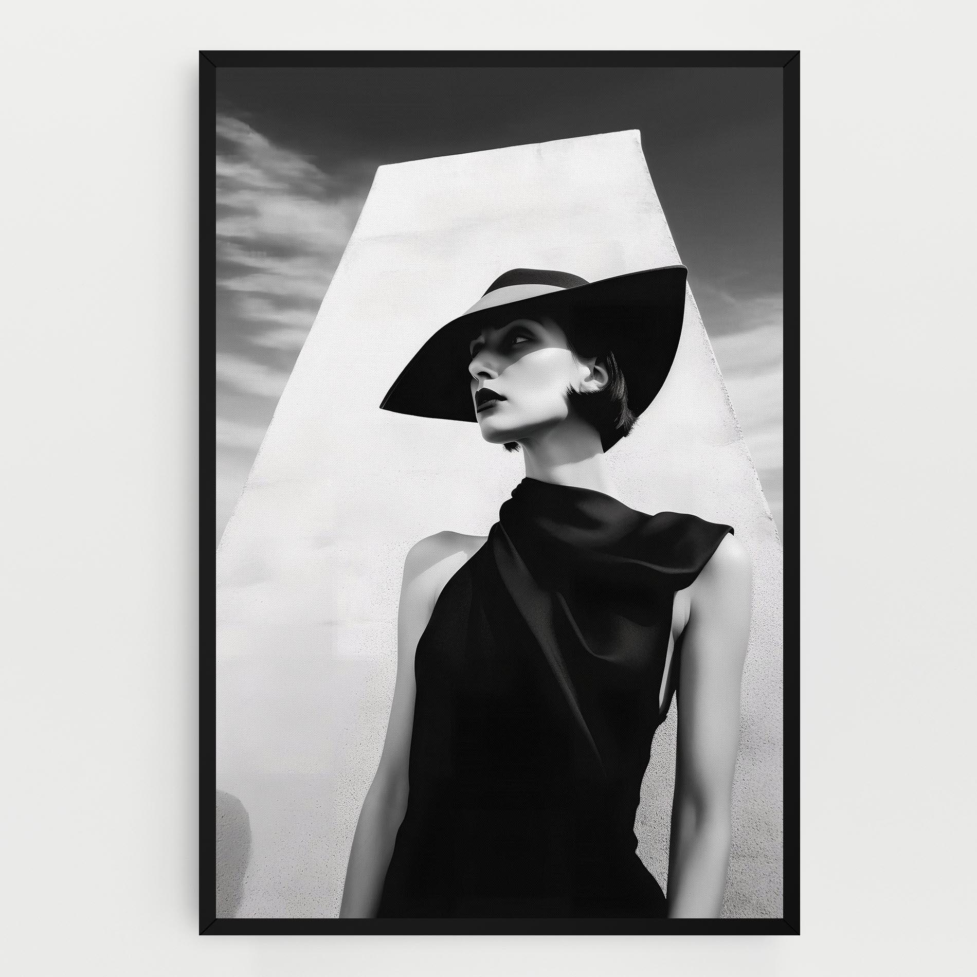 Vászonkép Modern Fashion Portrait mockup 0