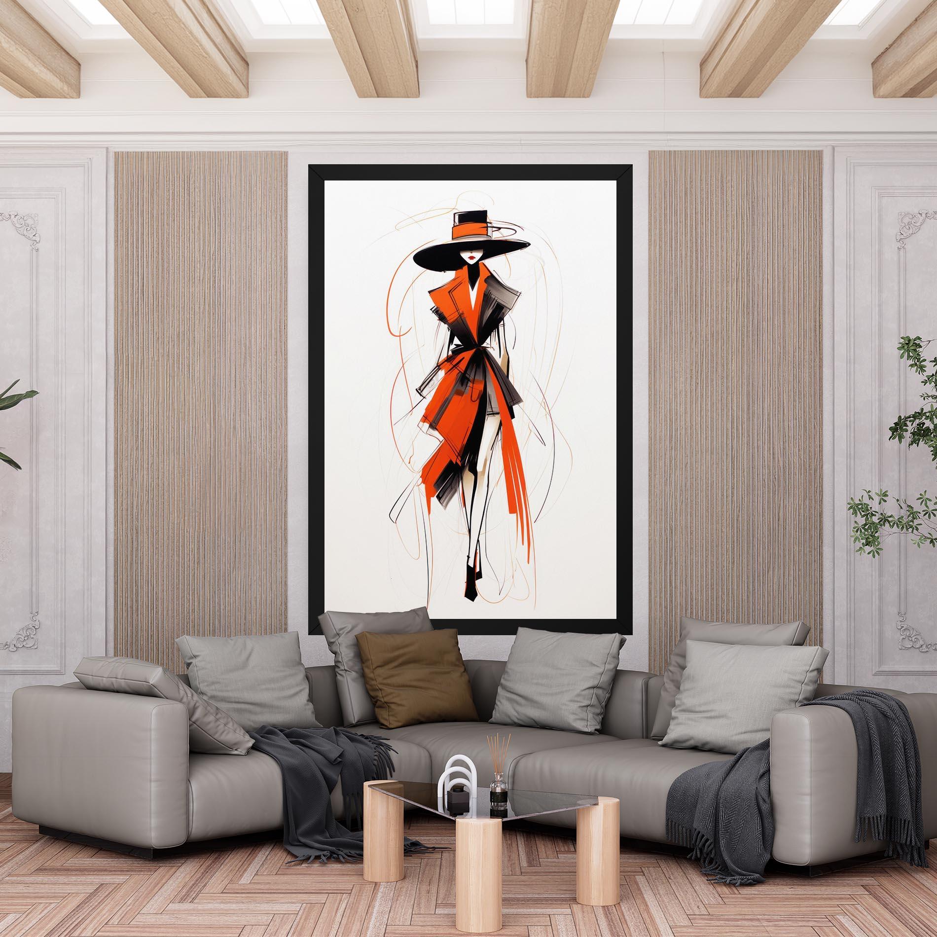 Vászonkép Handdrawn Doodle mockup 6