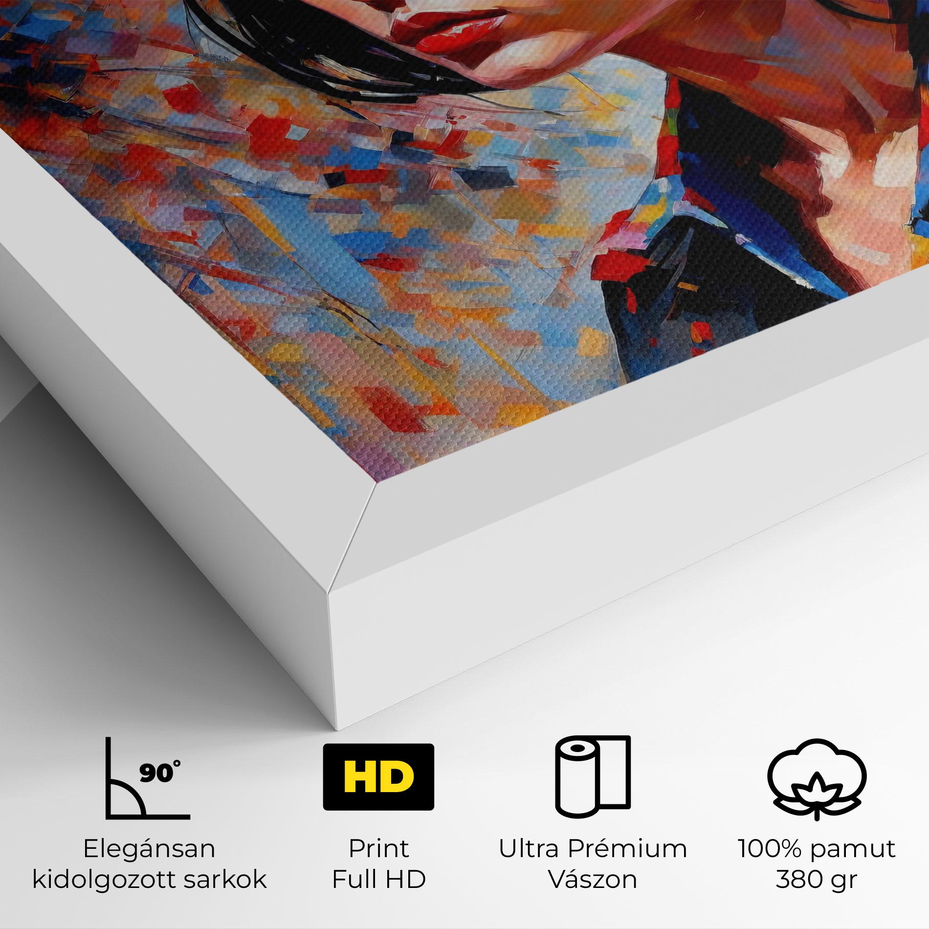 Vászonkép Beautiful Asian Woman mockup 4