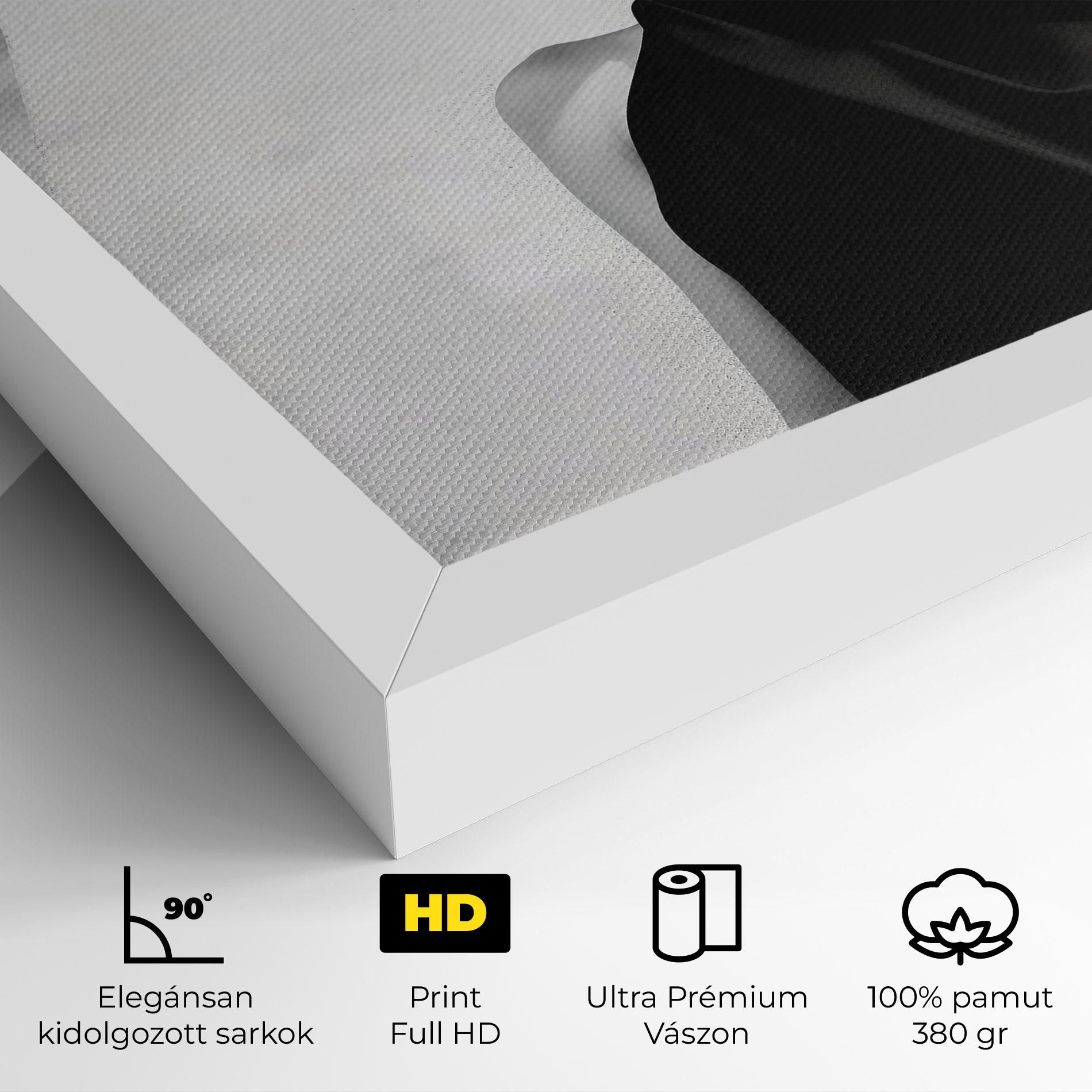 Vászonkép Modern Fashion Portrait mockup 4