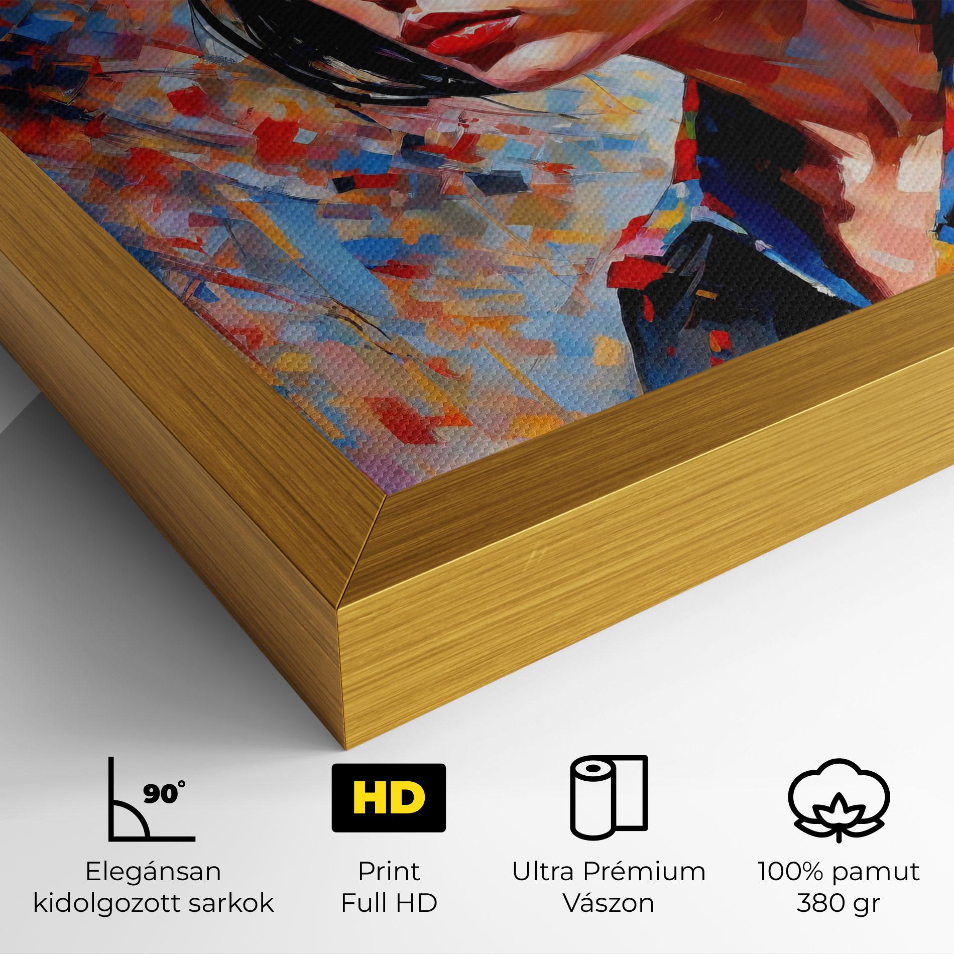 Vászonkép Beautiful Asian Woman mockup 4