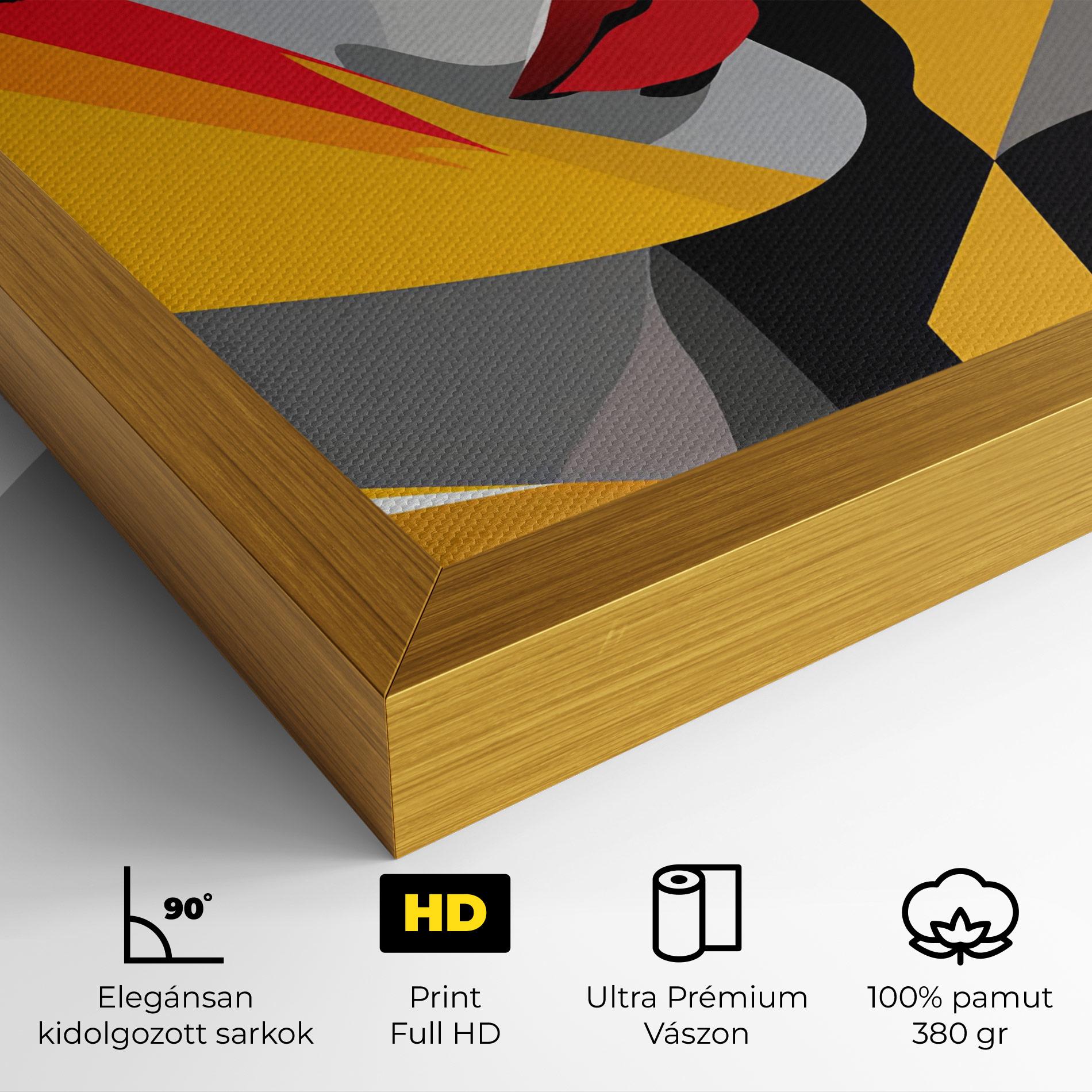 Vászonkép Dreamy Modern Female mockup 4