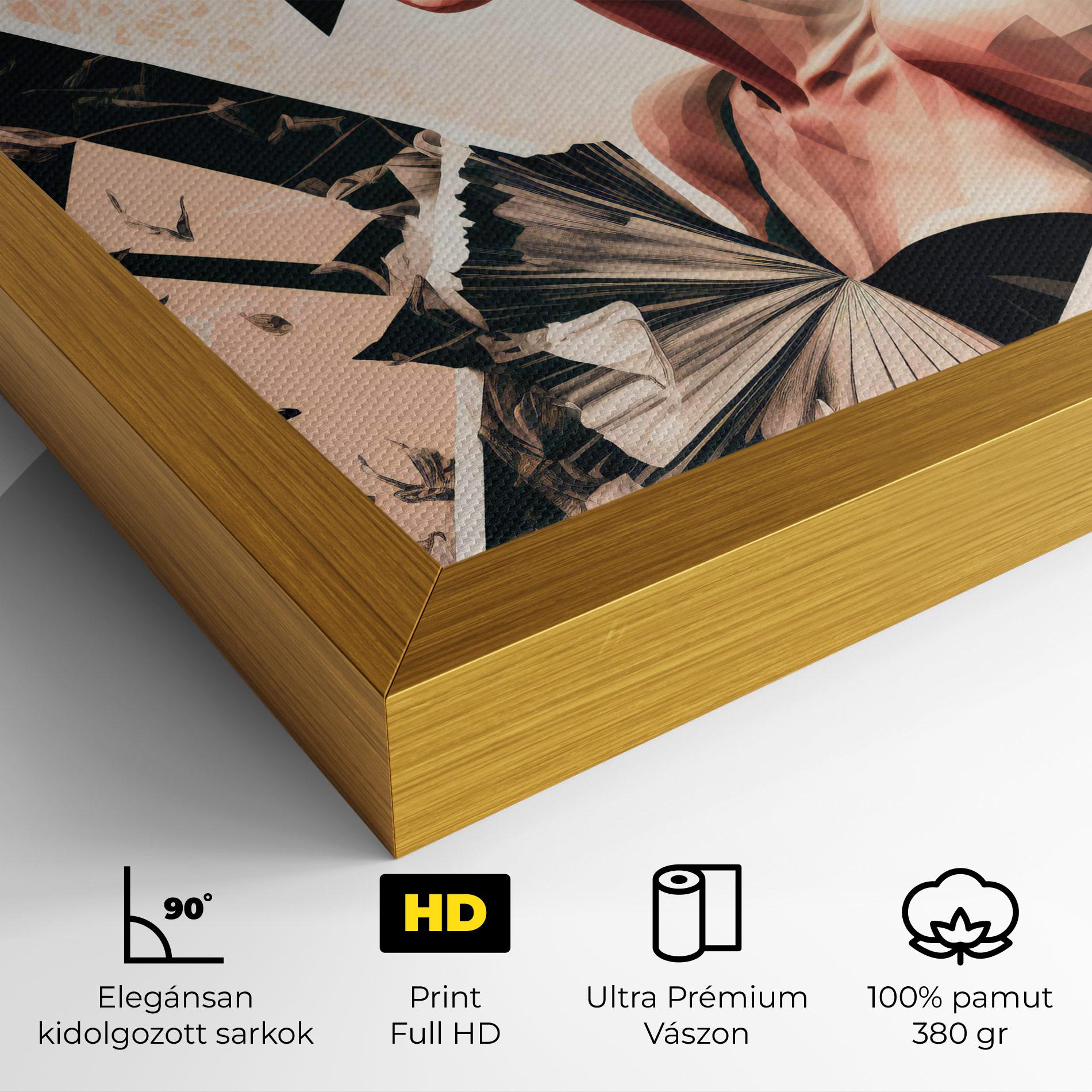 Vászonkép Fashionista Design mockup 4