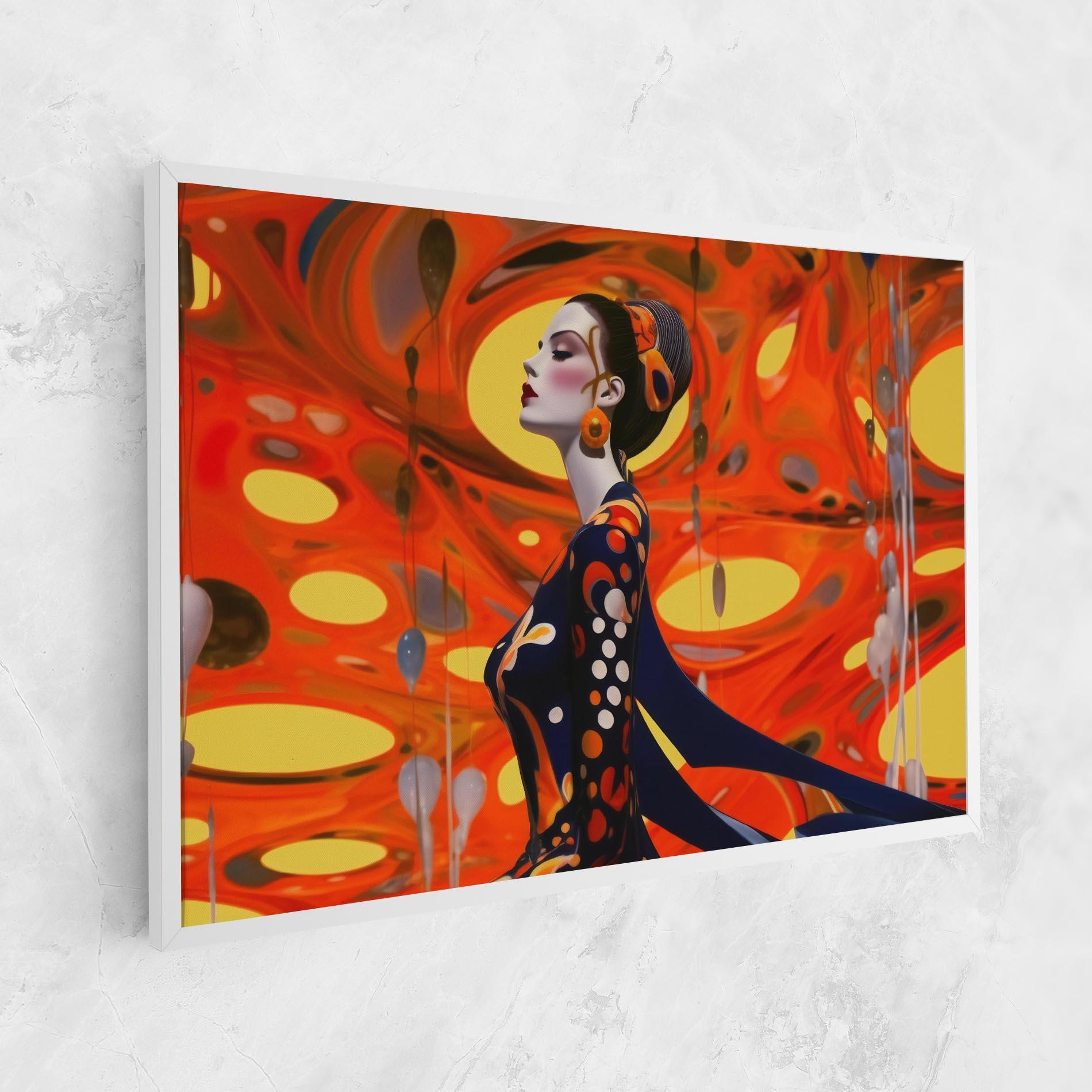 Vászonkép Big Orange Accesories mockup 1