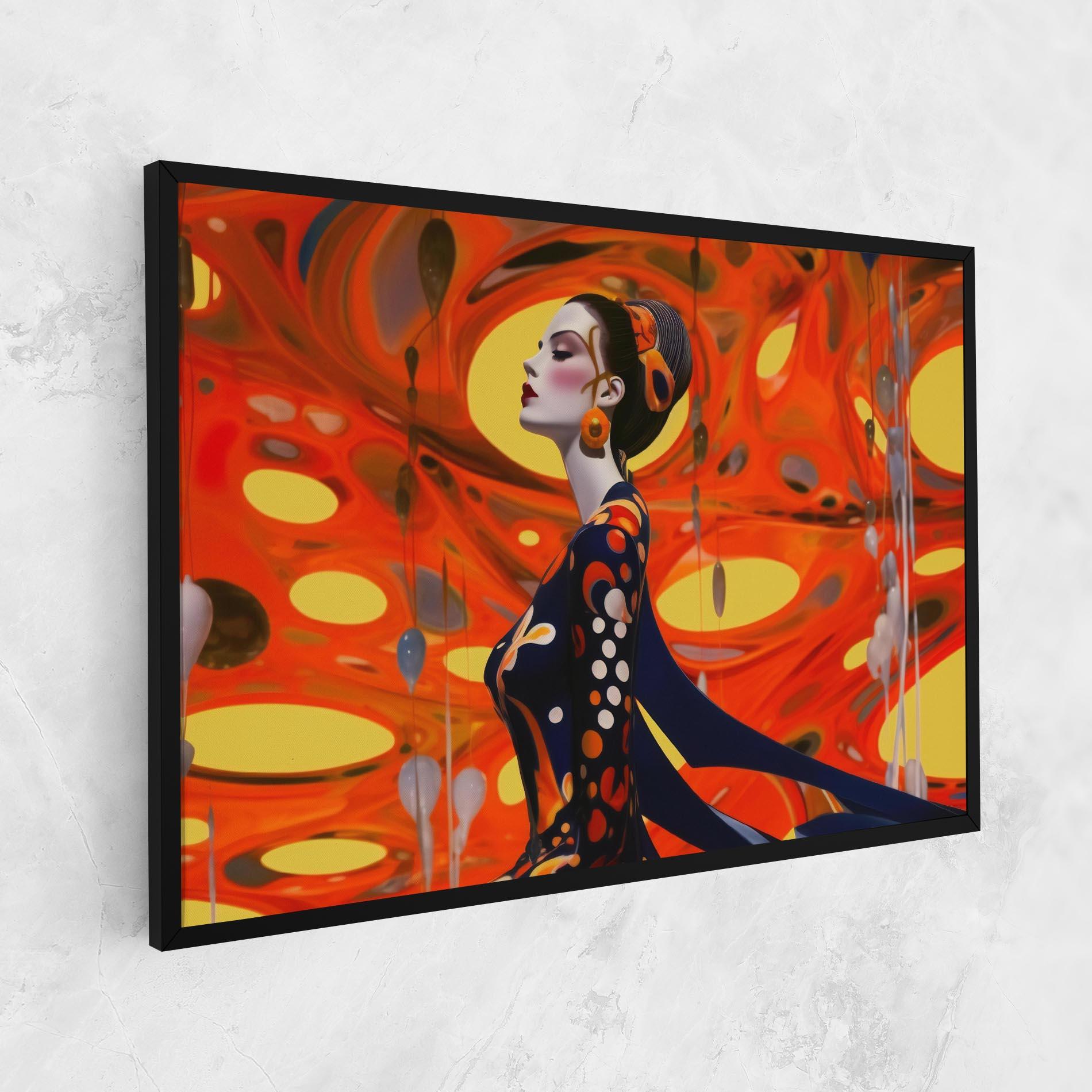 Vászonkép Big Orange Accesories mockup 1