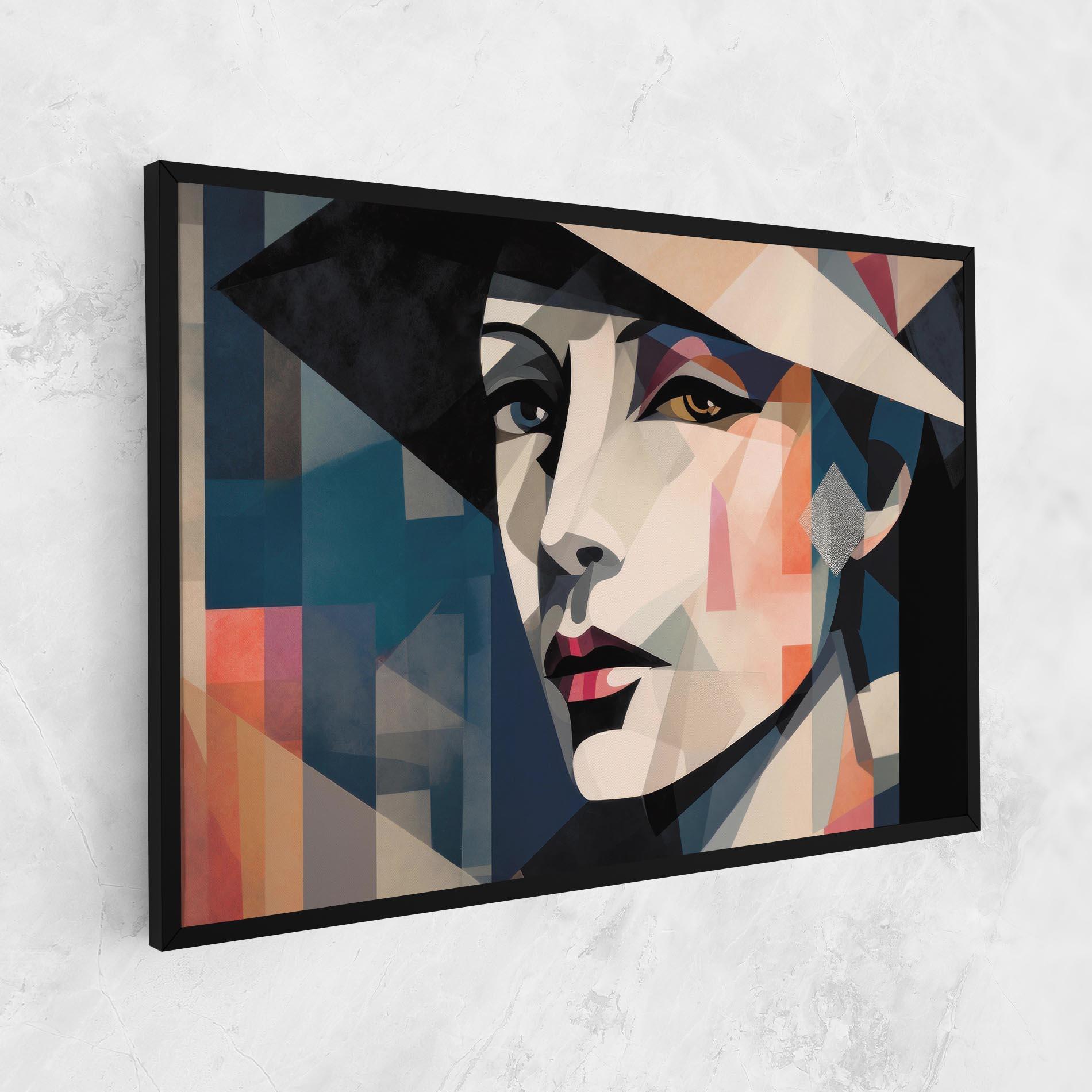 Vászonkép Chicago Portrait mockup 1