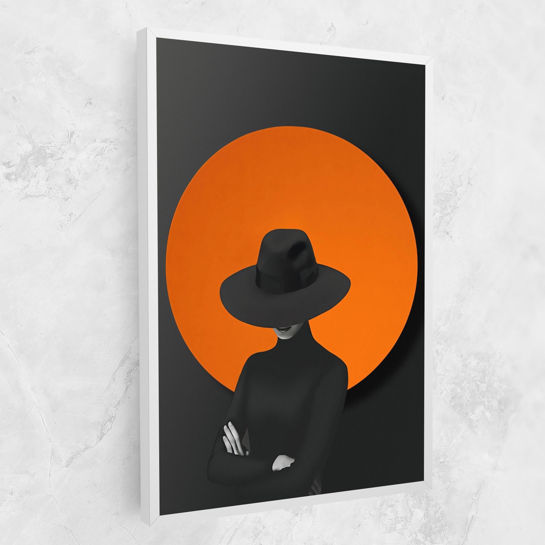 Vászonkép Black Fashion mockup 1