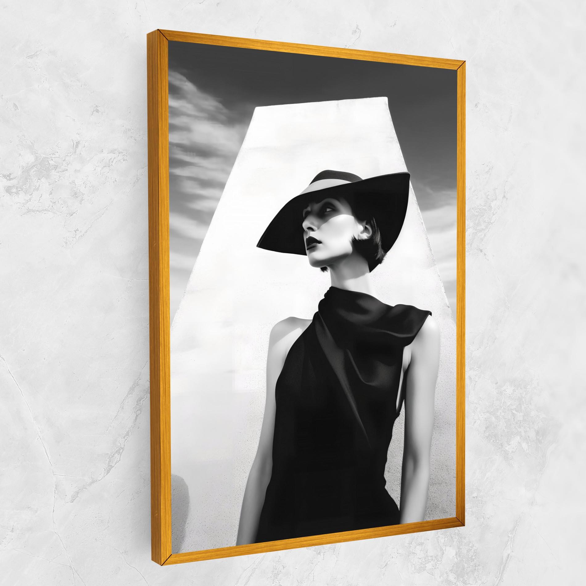 Vászonkép Modern Fashion Portrait mockup 1