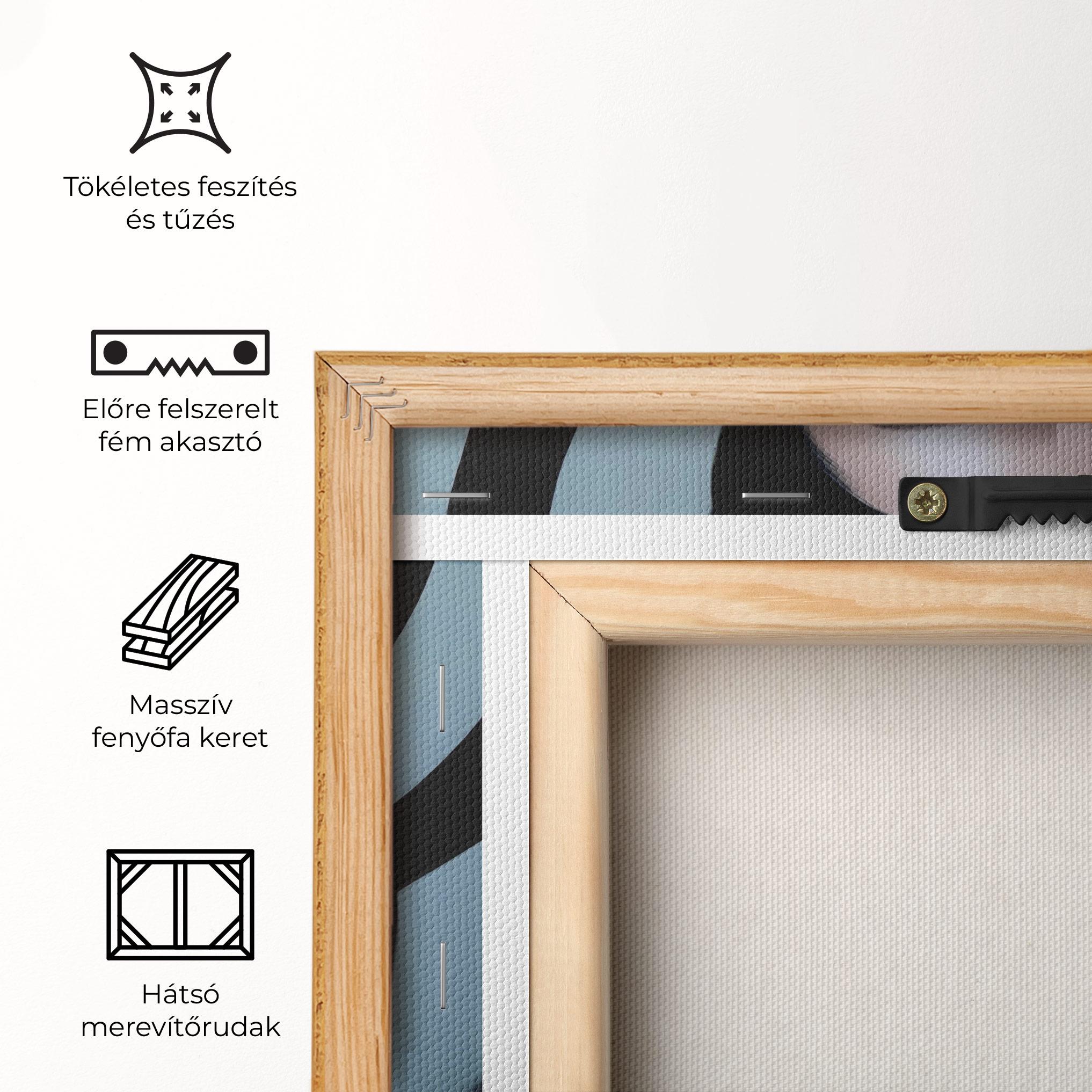 Vászonkép Asiatic Black Outfit mockup 5