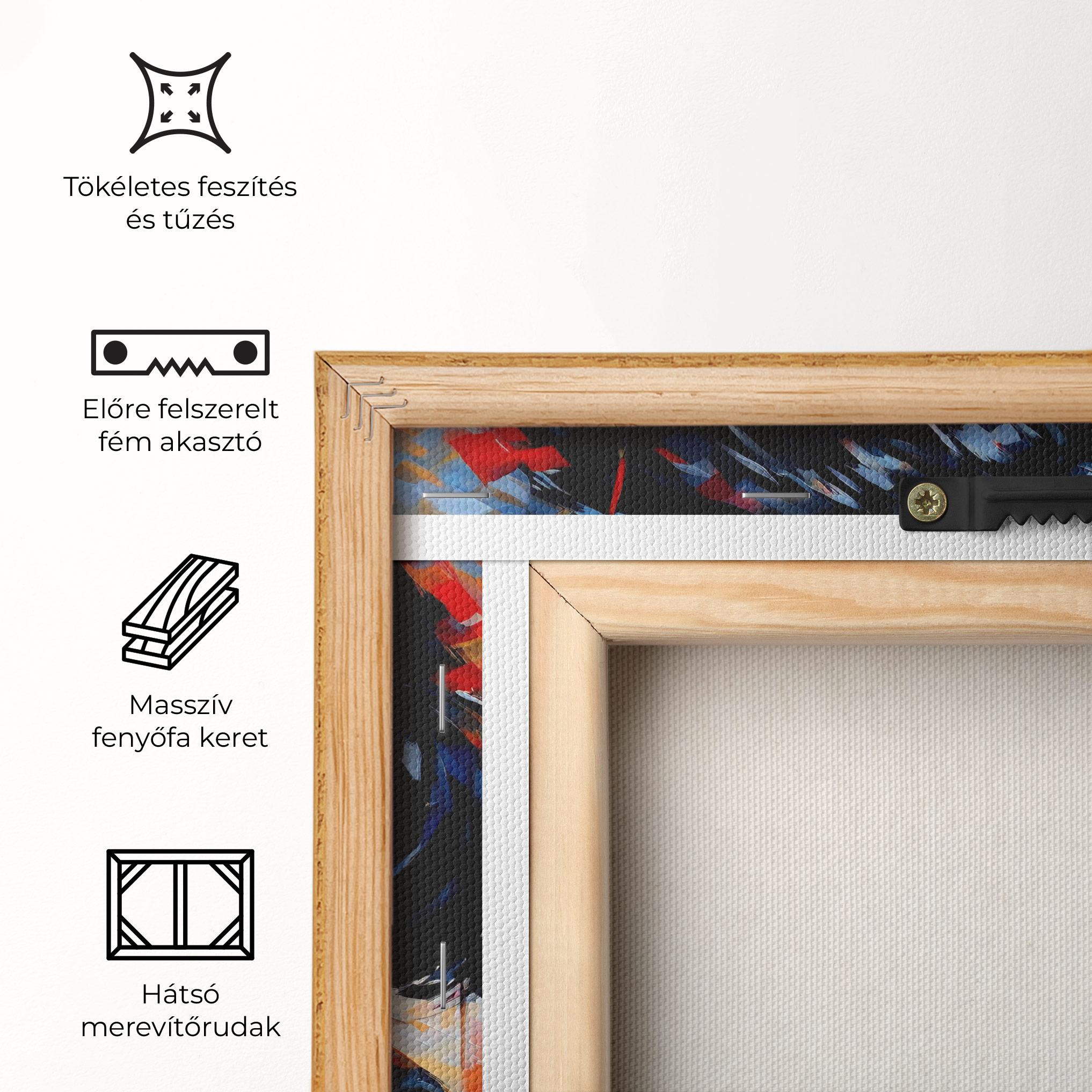 Vászonkép Beautiful Asian Woman mockup 5