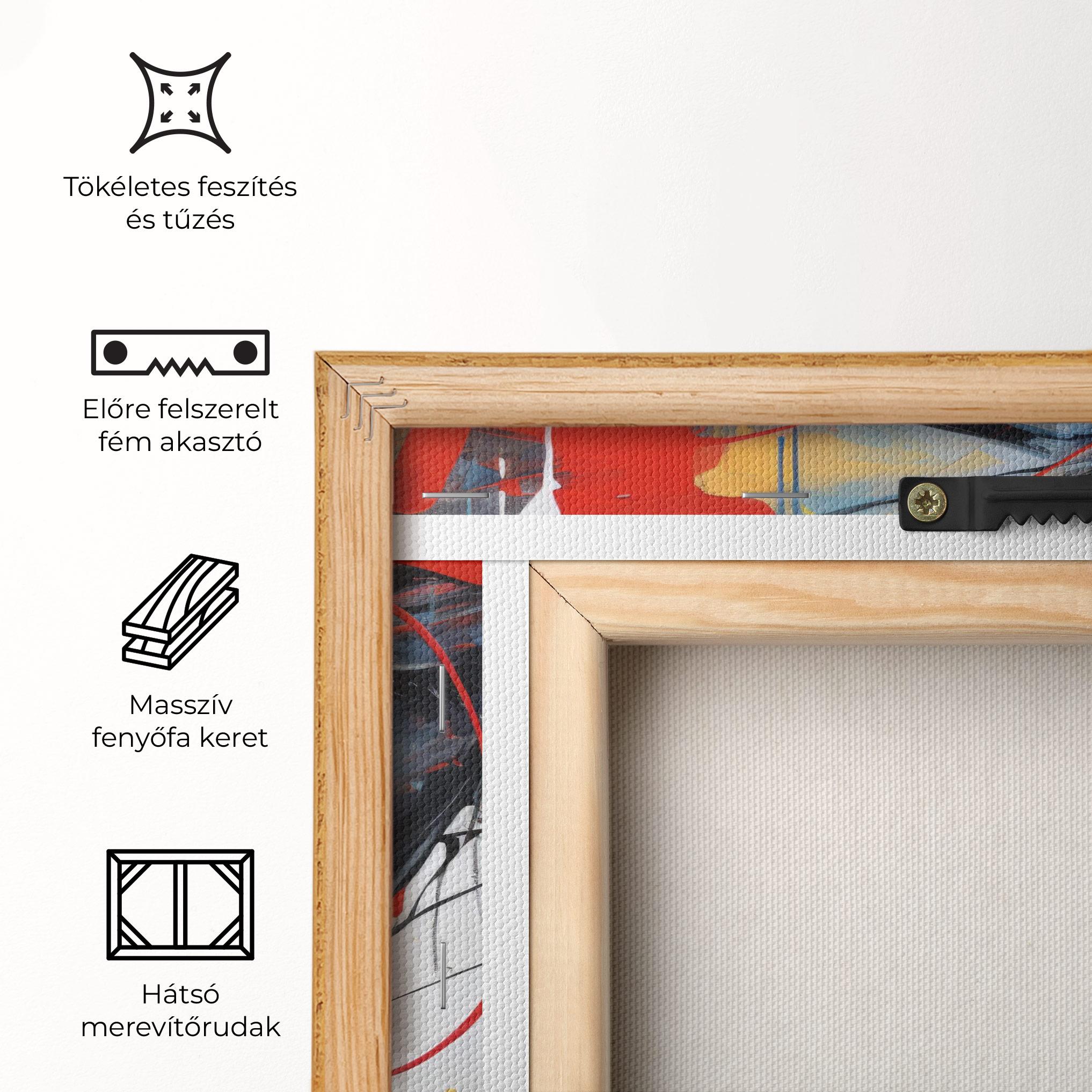 Vászonkép Edgy Woman mockup 5