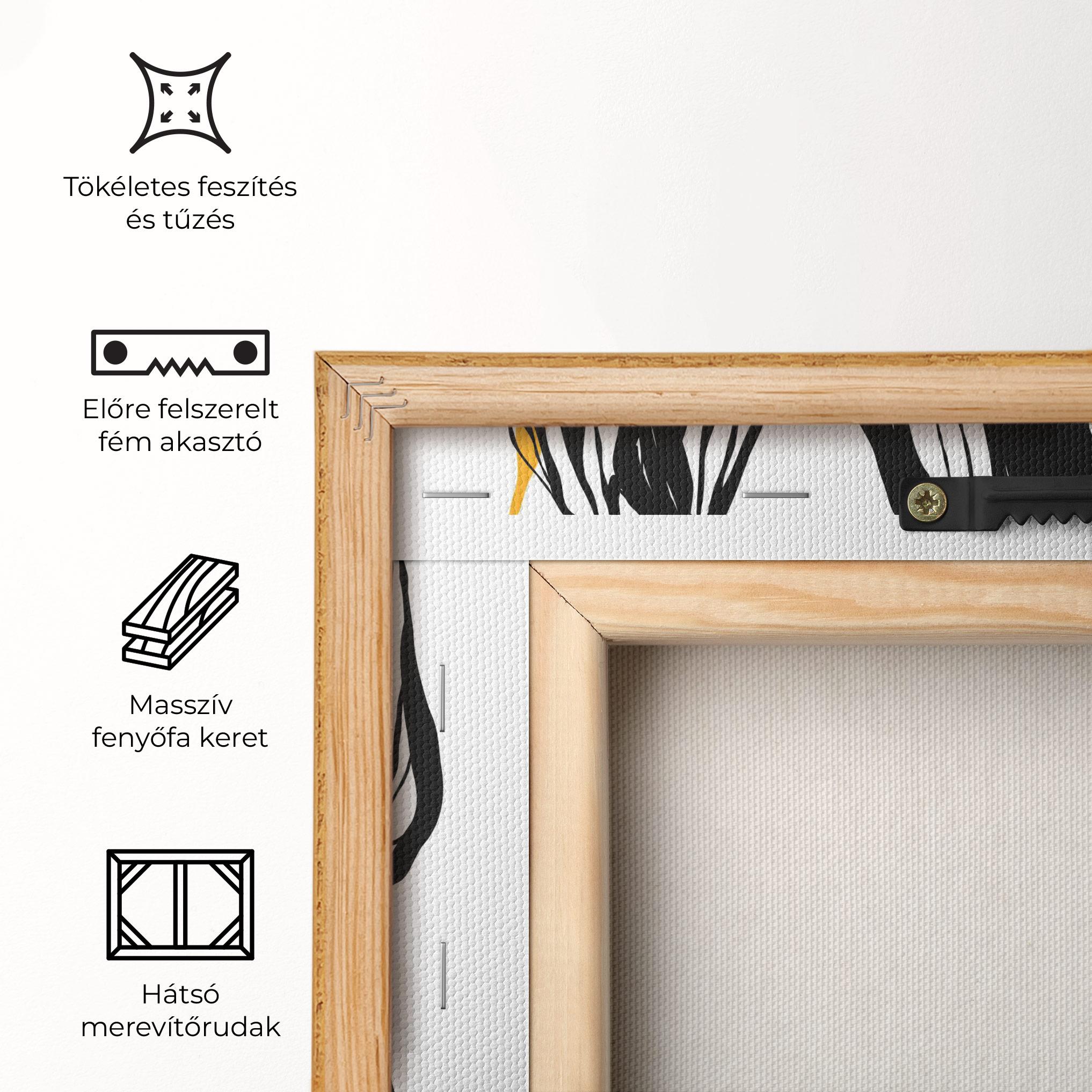 Vászonkép Modern Outfit Line mockup 5