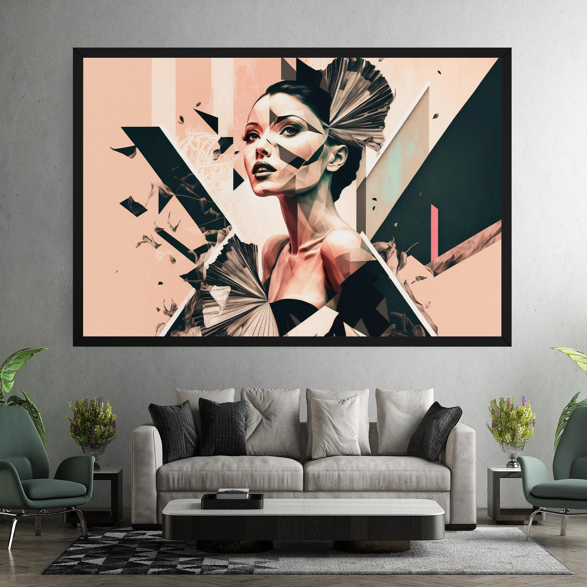 Vászonkép Fashionista Design mockup 7