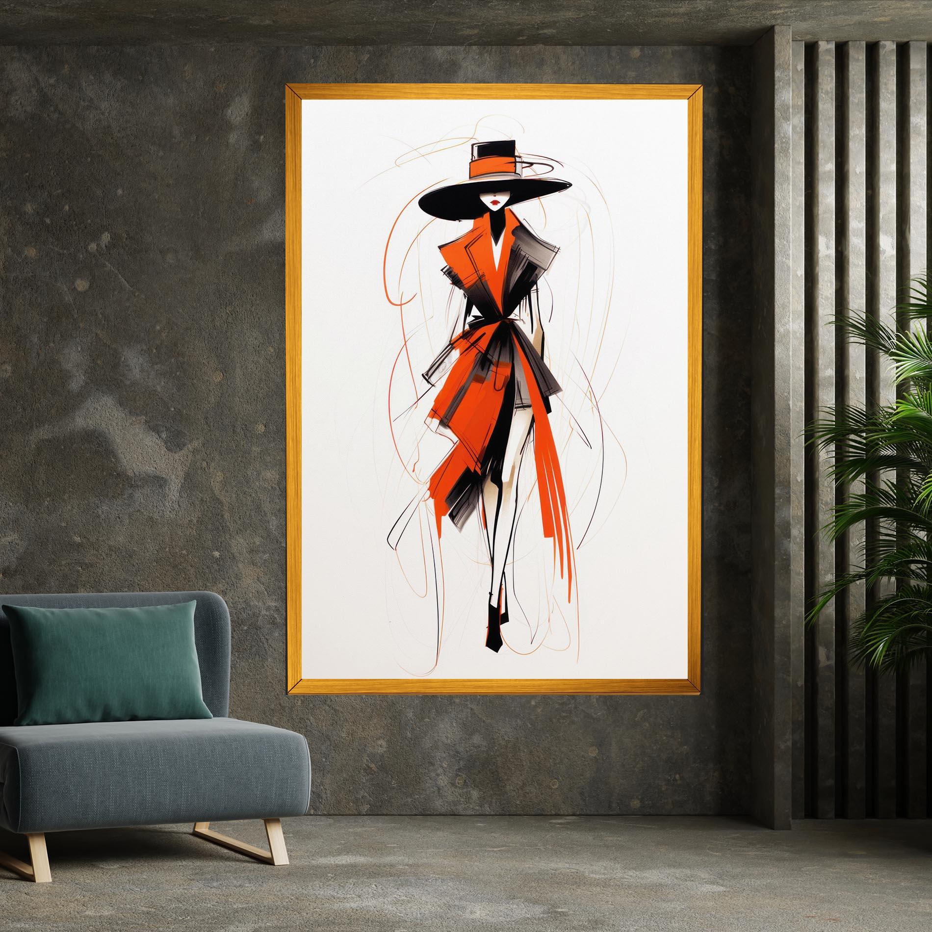 Vászonkép Handdrawn Doodle mockup 7