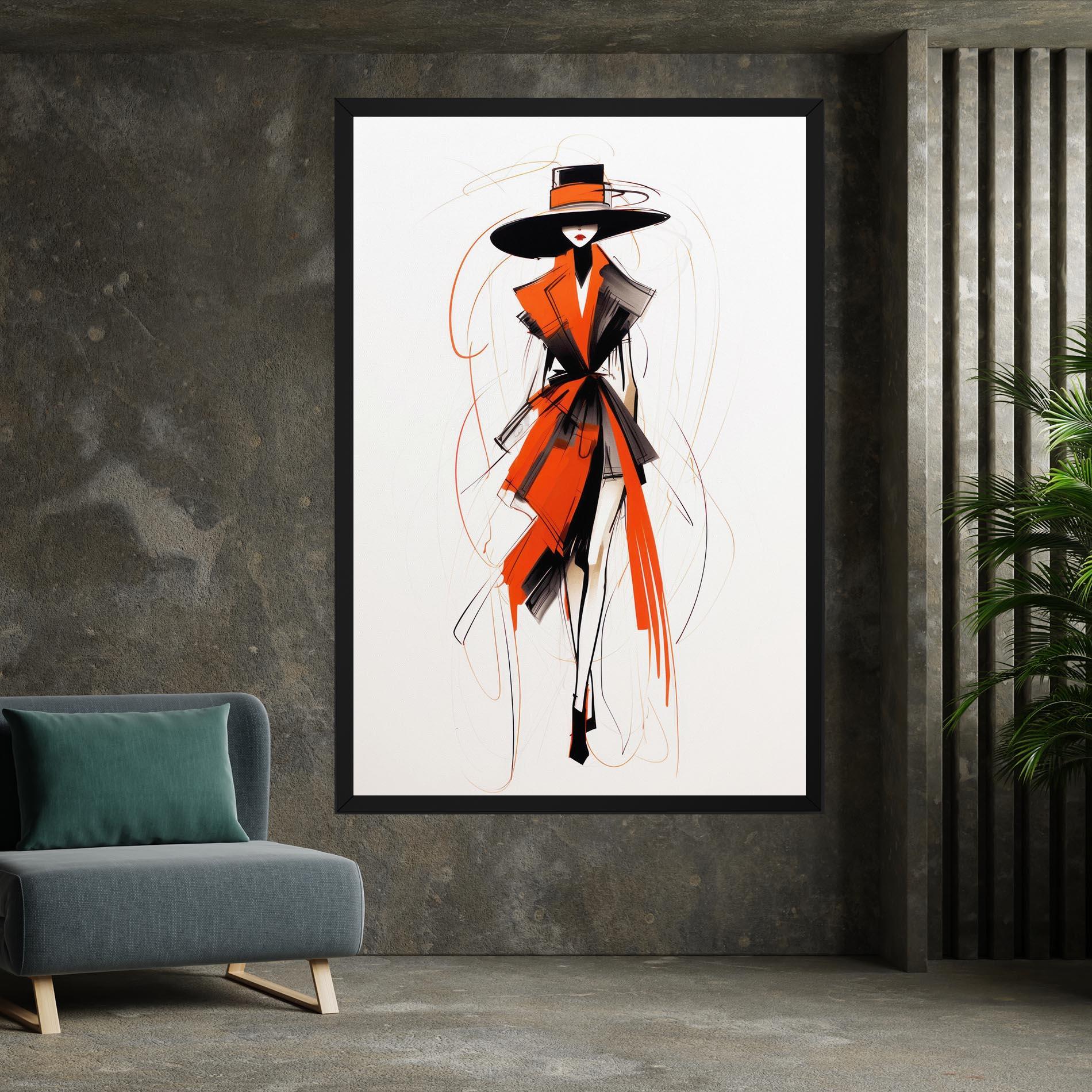 Vászonkép Handdrawn Doodle mockup 7