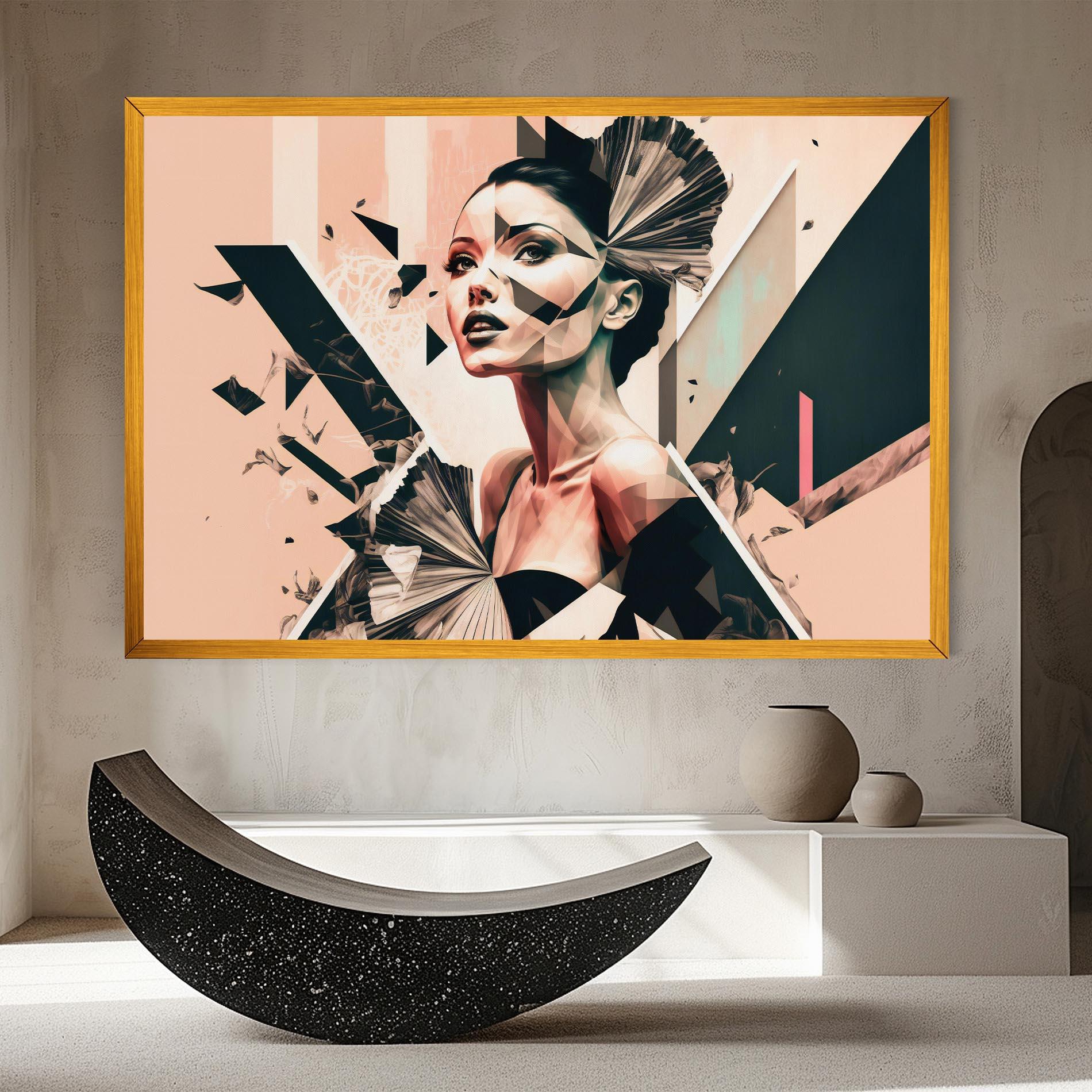 Vászonkép Fashionista Design mockup 8