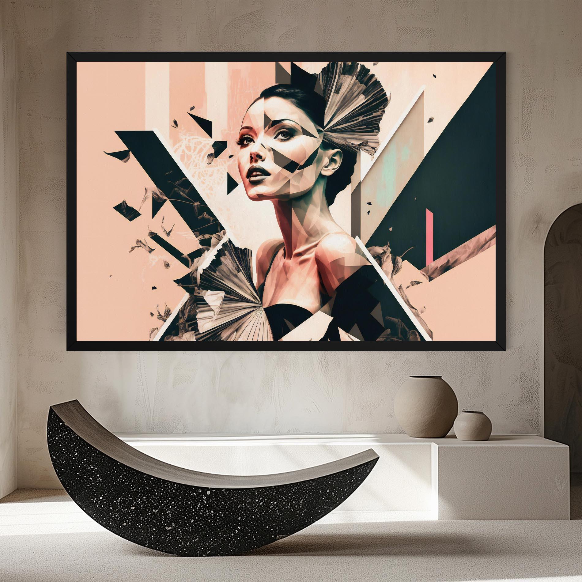 Vászonkép Fashionista Design mockup 8