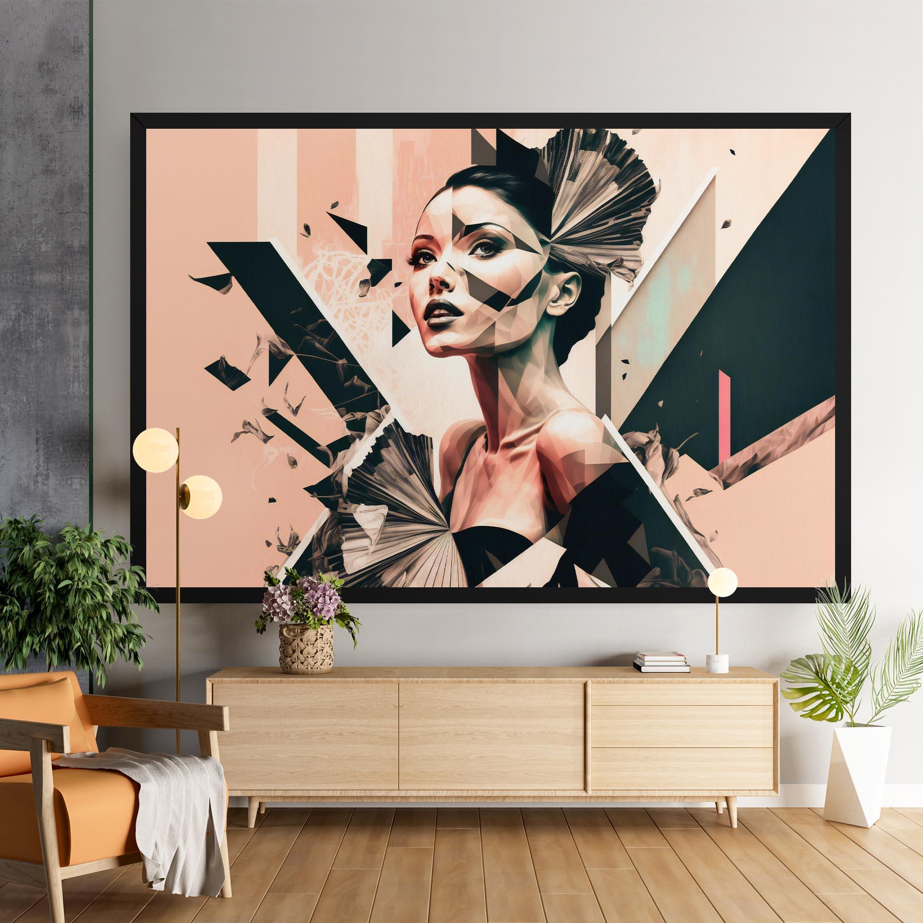 Vászonkép Fashionista Design mockup 9