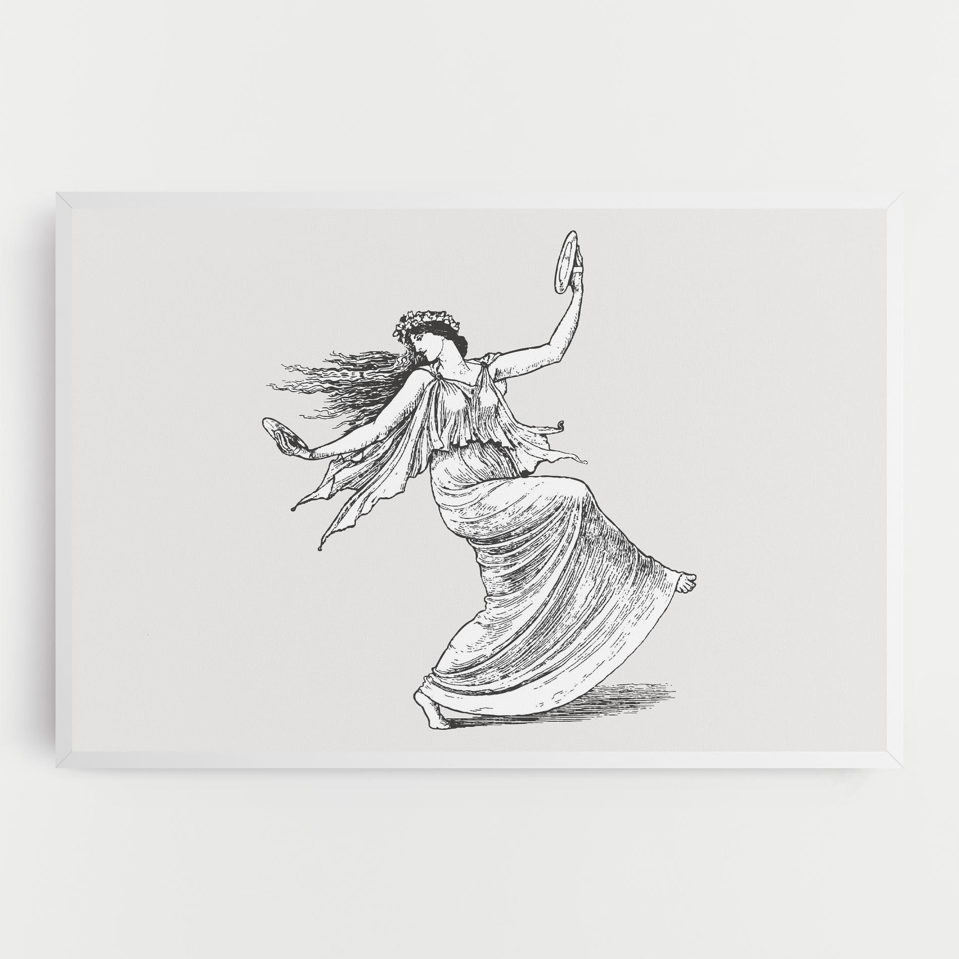 Vászonkép Vintage Dance mockup 0