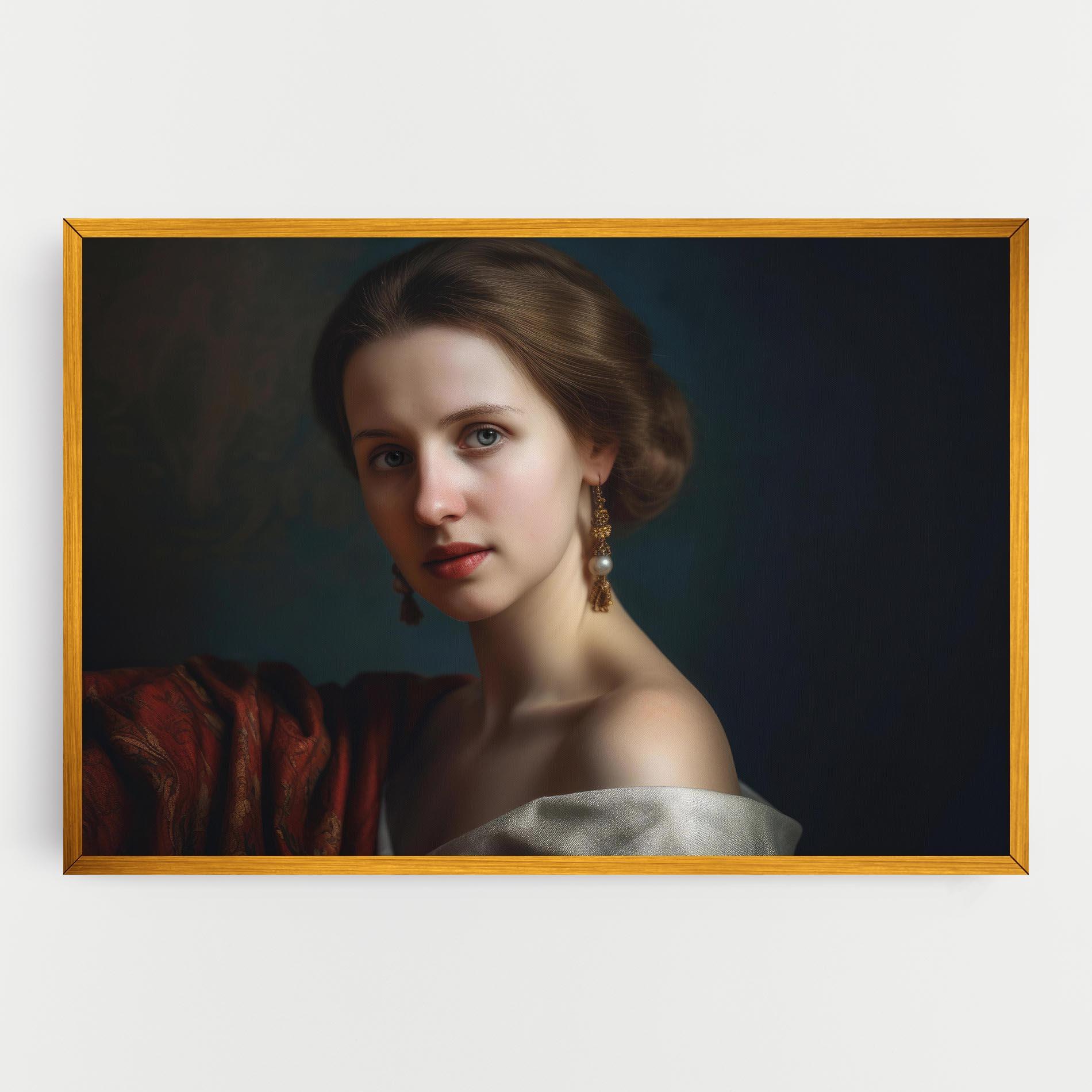 Vászonkép Classical Painting mockup 0