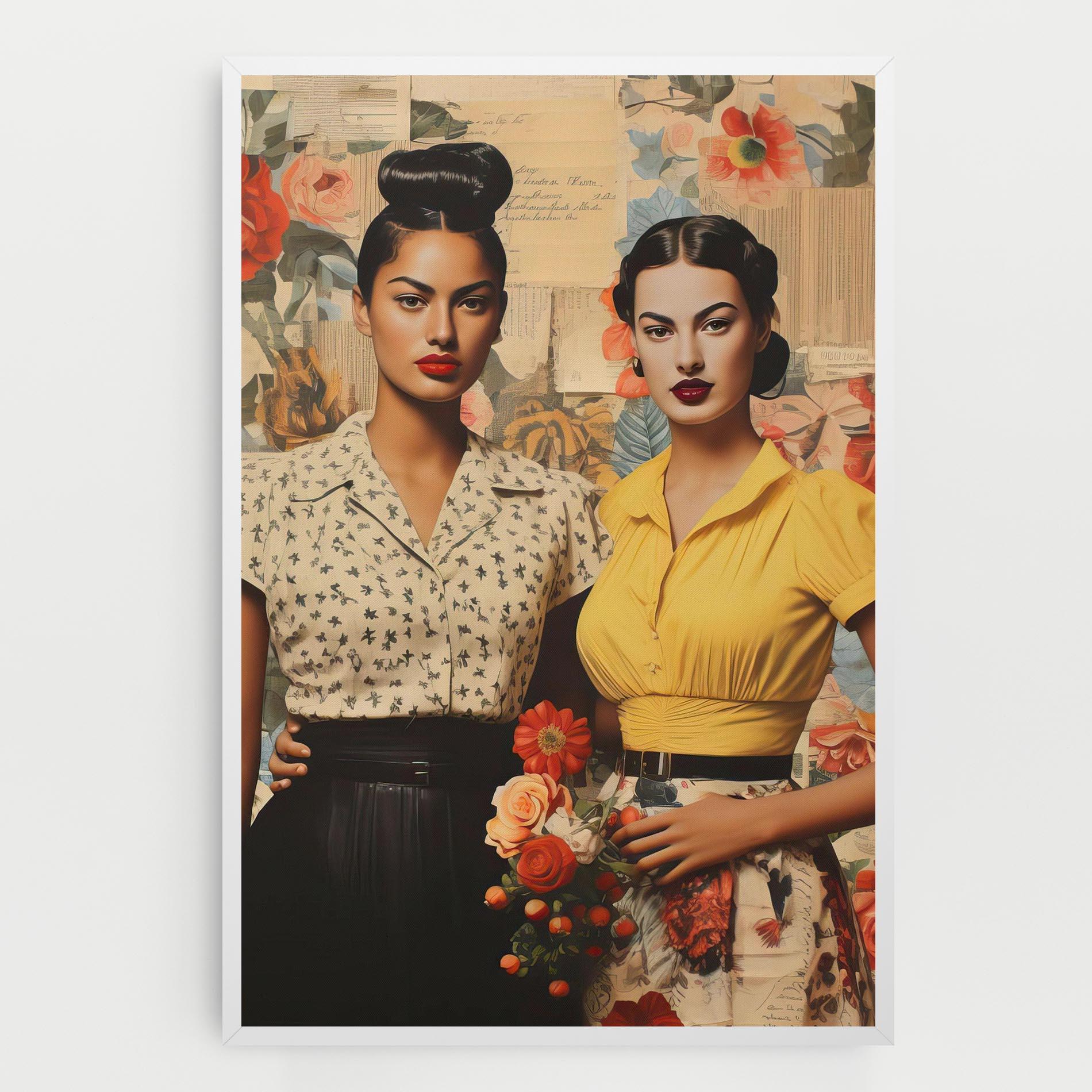 Vászonkép Friendship Vintage Power mockup 0