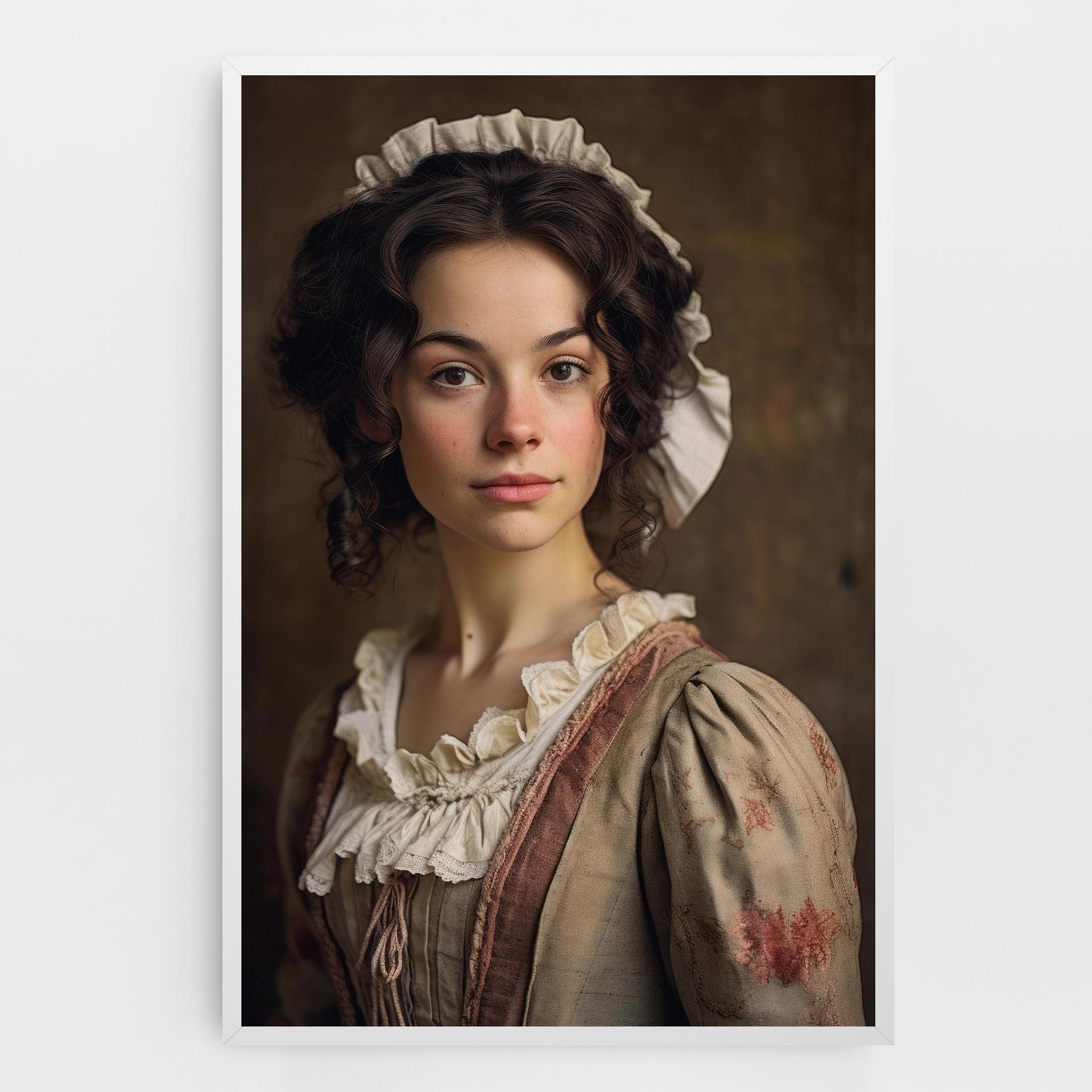 Vászonkép Light Green Dress mockup 0