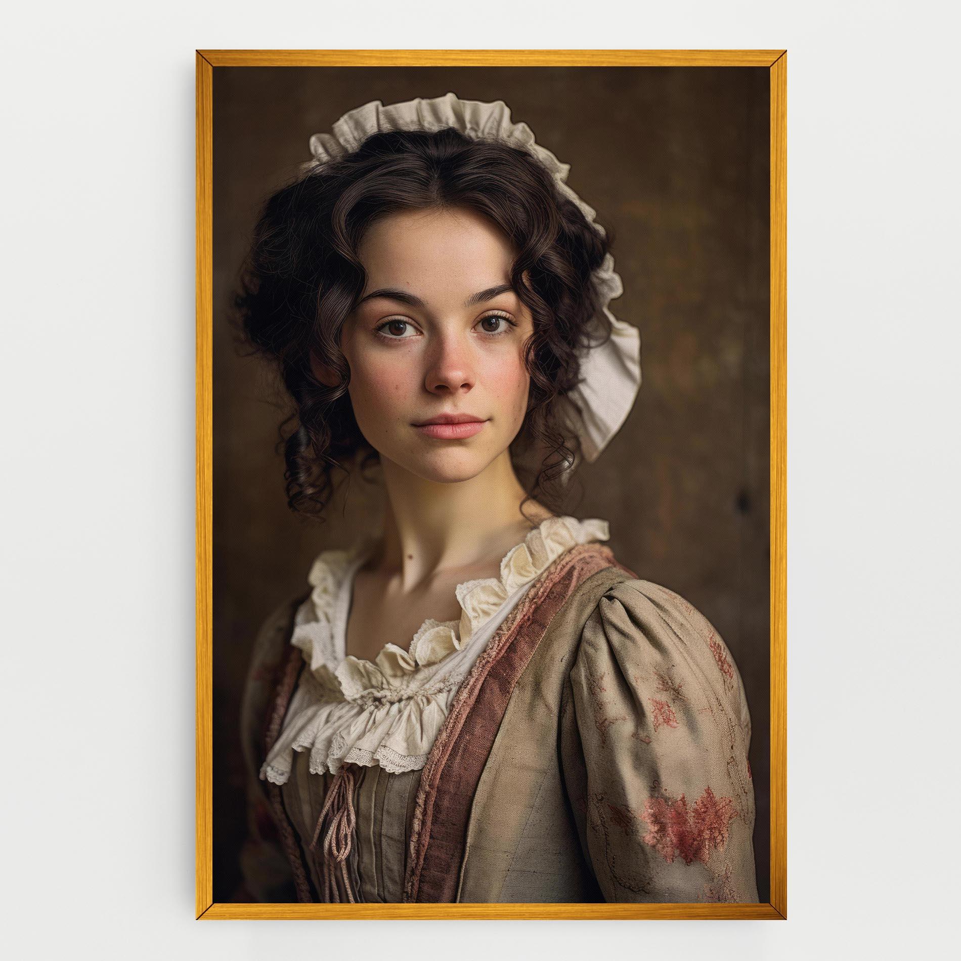 Vászonkép Light Green Dress mockup 0