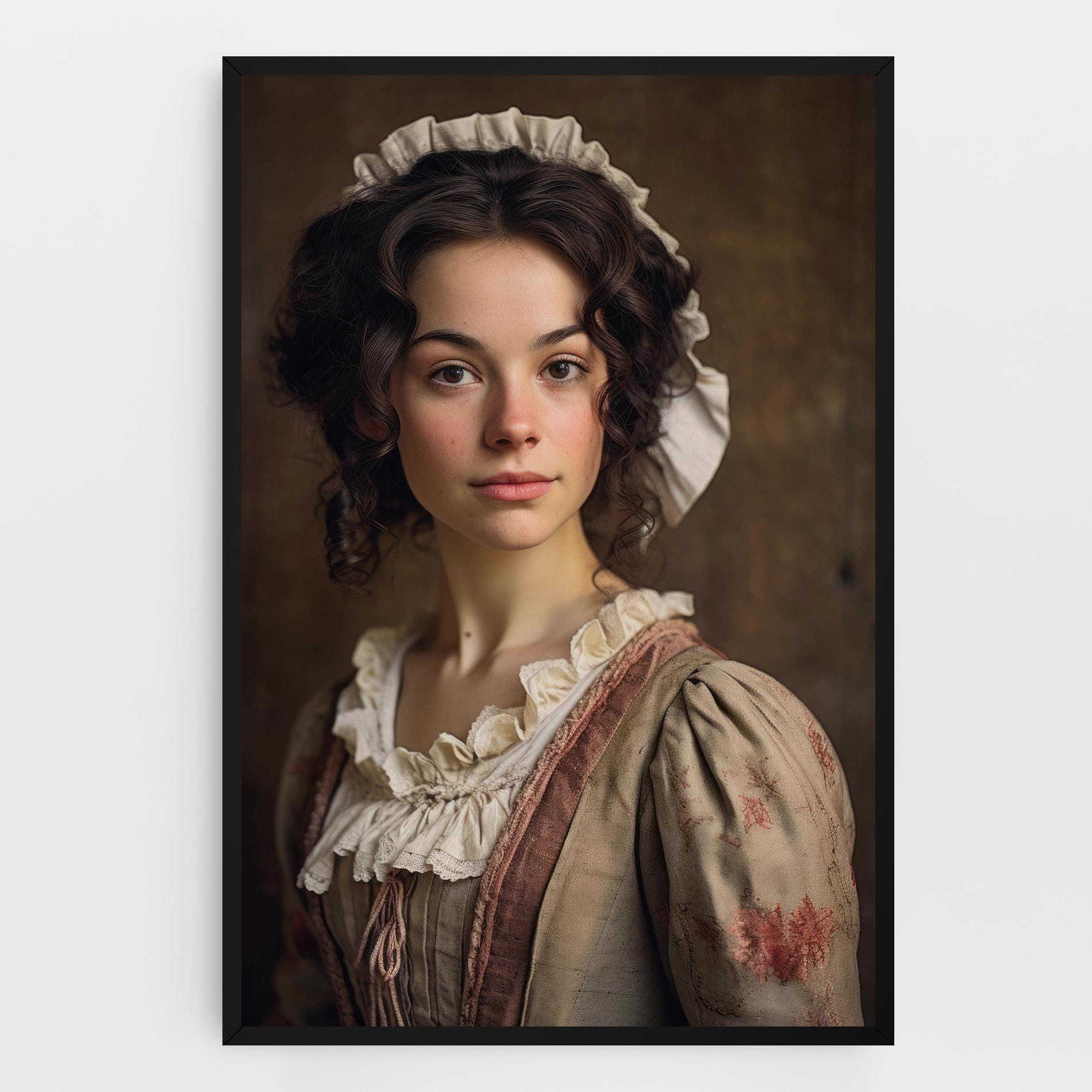 Vászonkép Light Green Dress mockup 0