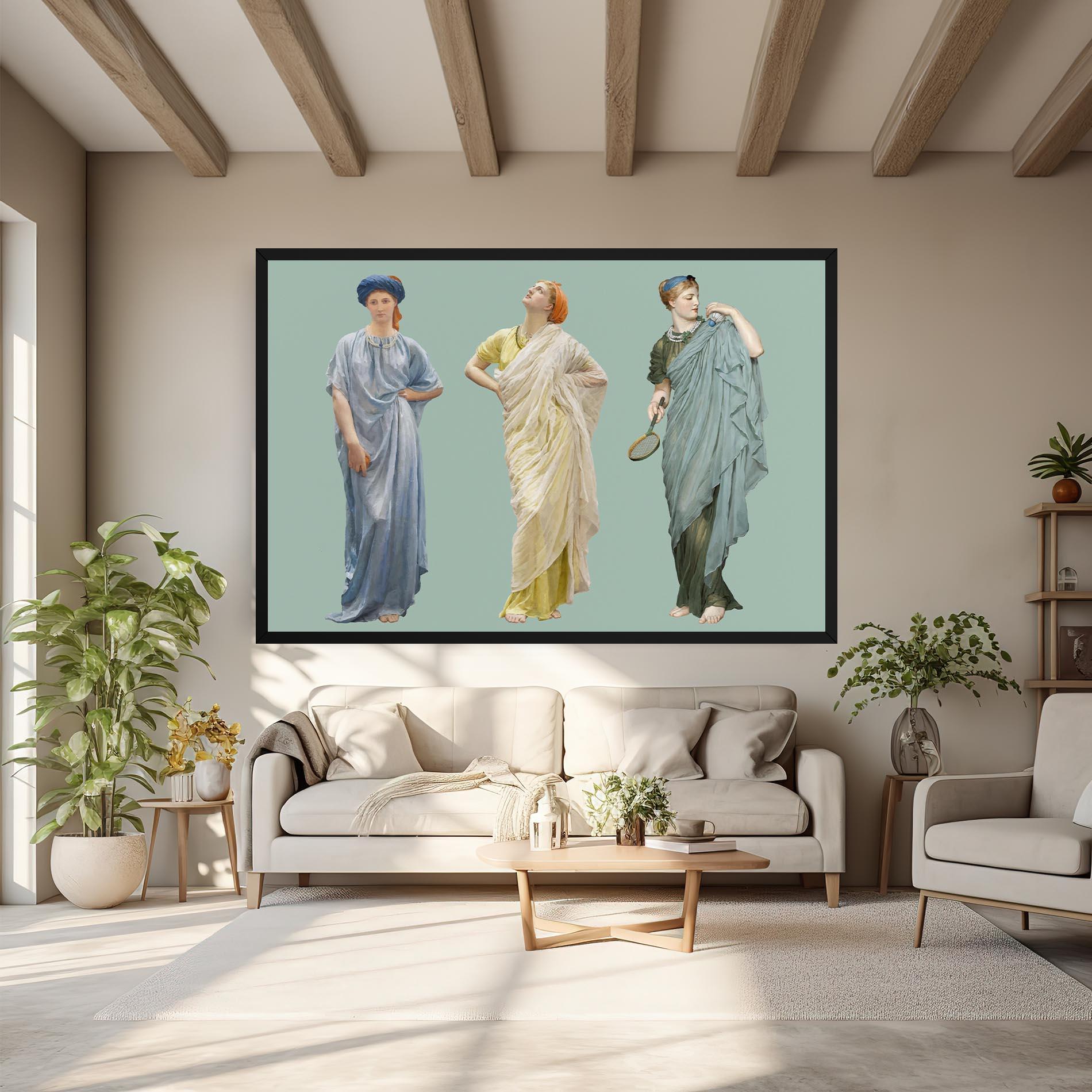 Vászonkép Vintage Looking Up mockup 6