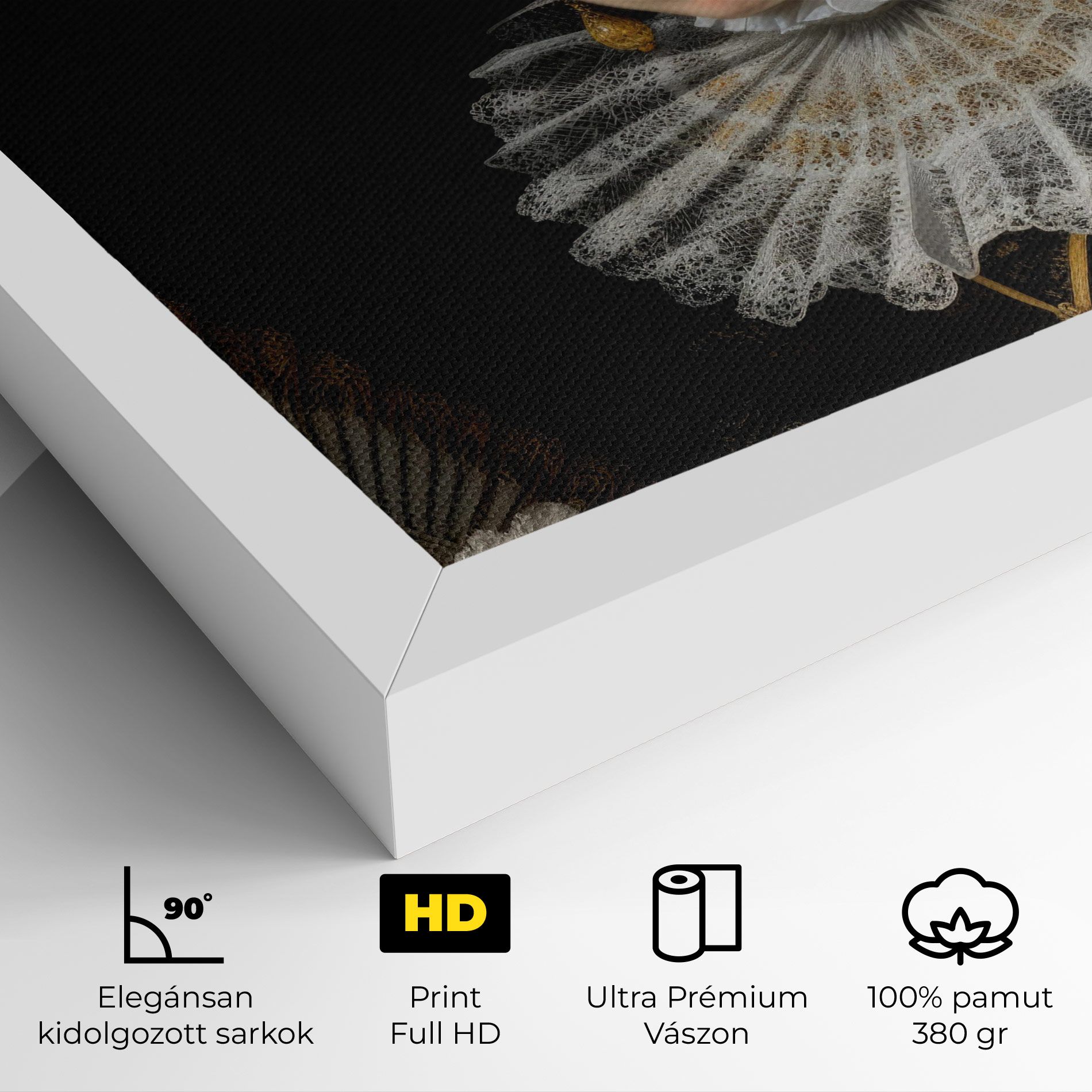 Baroque Lady Portrait mockup 4