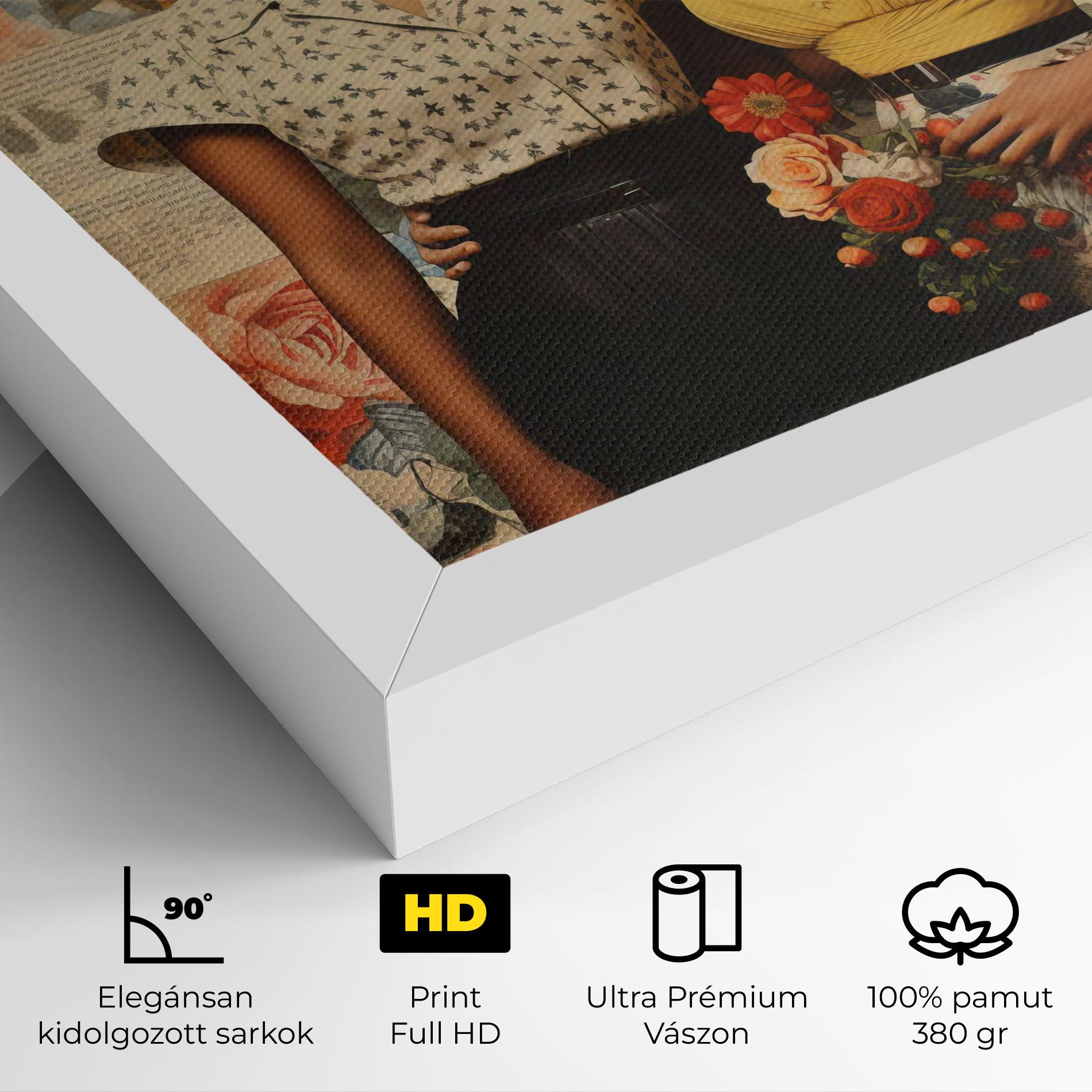 Vászonkép Friendship Vintage Power mockup 4