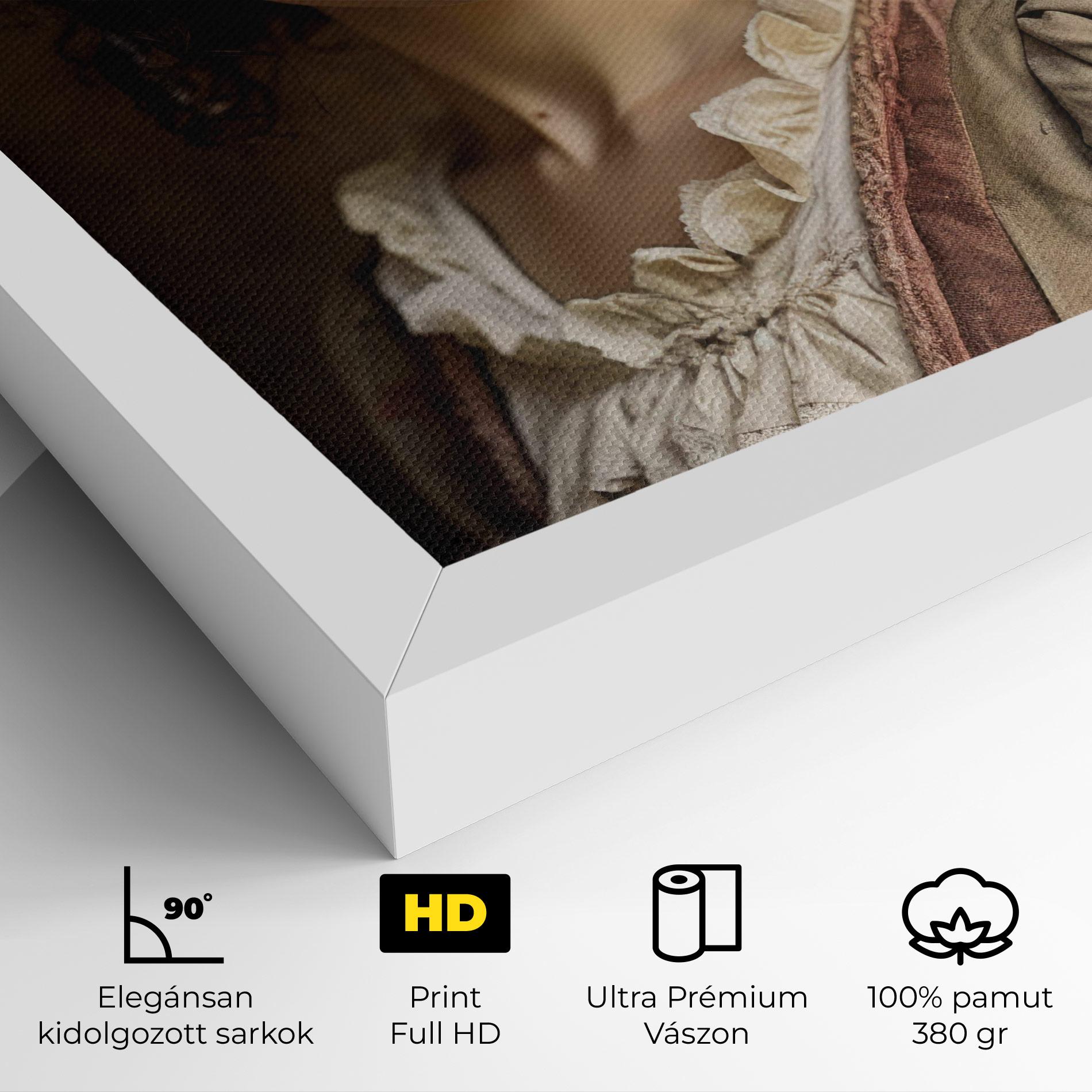 Vászonkép Light Green Dress mockup 4