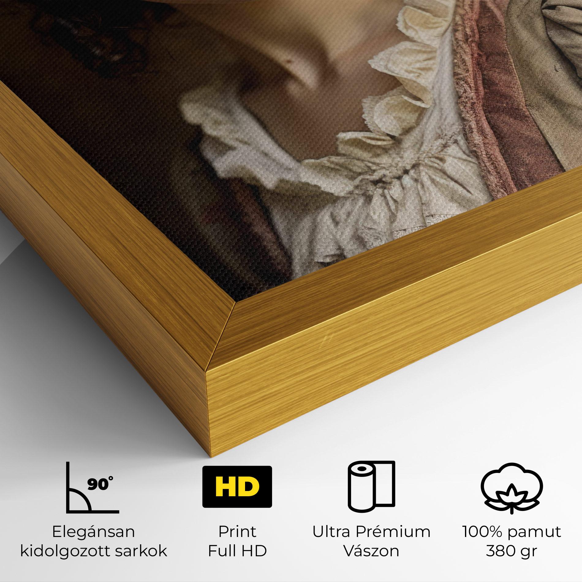 Vászonkép Light Green Dress mockup 4