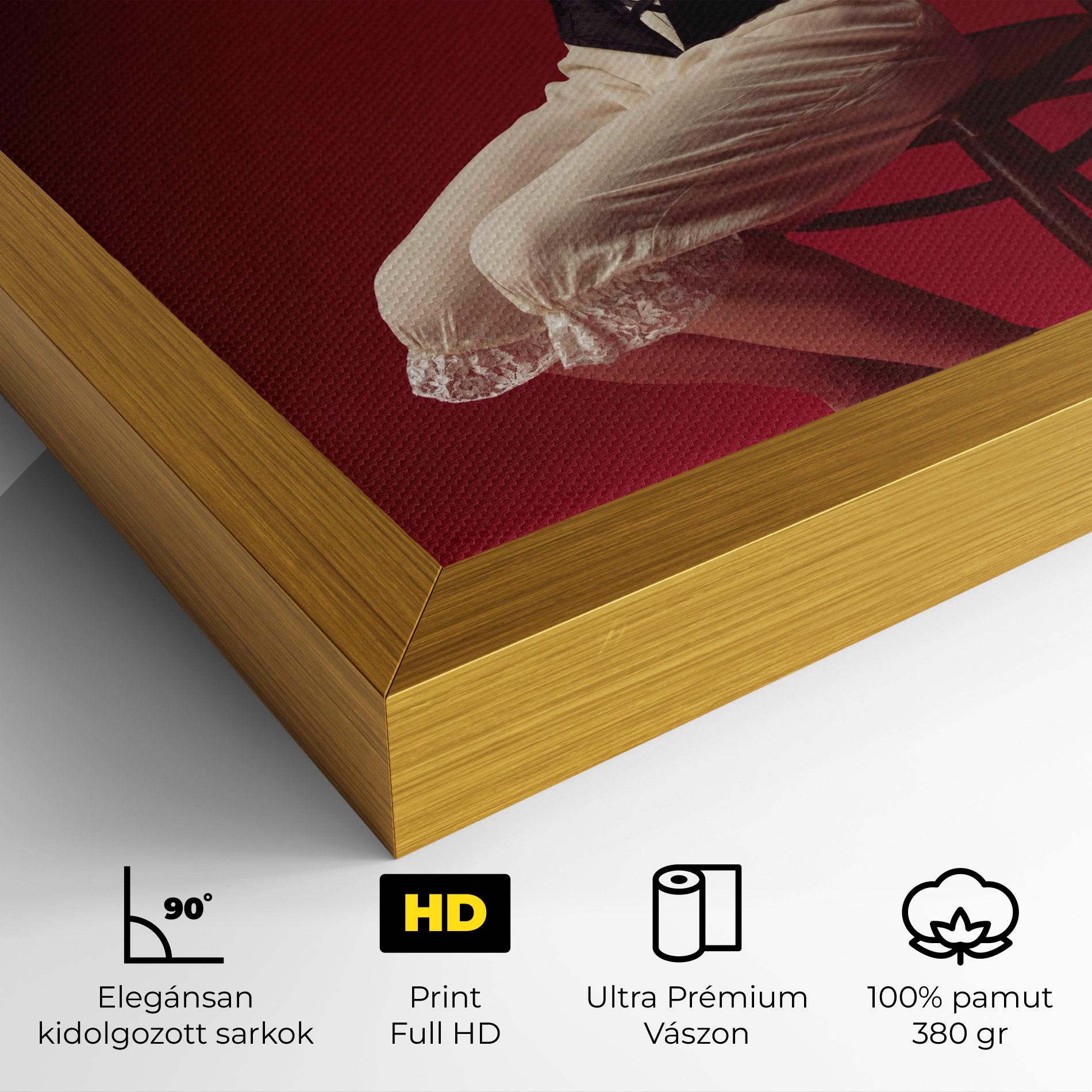 Vászonkép Medieval Redhead Woman mockup 4